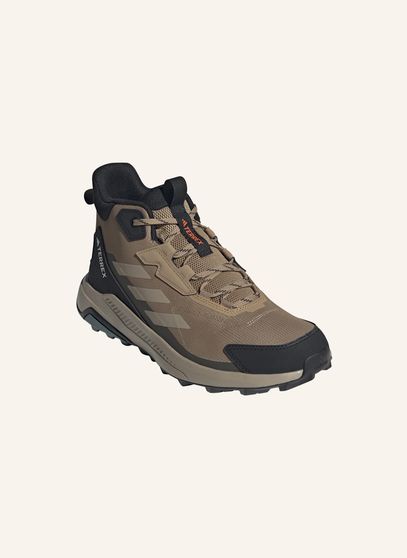 adidas TERREX TERREX ANYLANDER MID WANDERSCHUH: BRAUN/ BEIGE/ GRÜN
