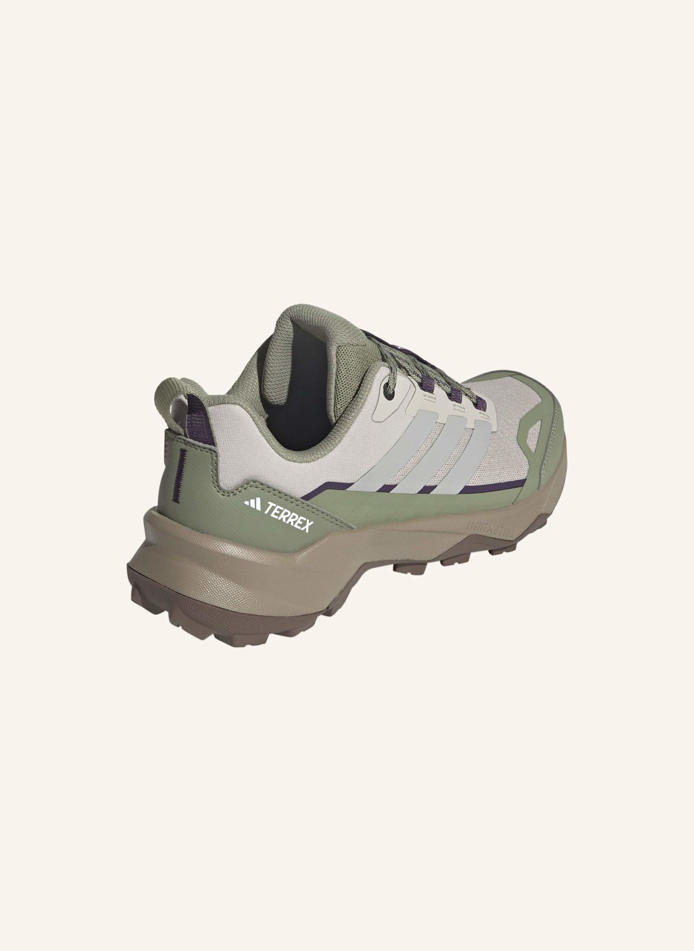 adidas TERREX TERREX SKYCHASER AX5 WANDERSCHUH: BEIGE/ GRAU/ GRÜN
