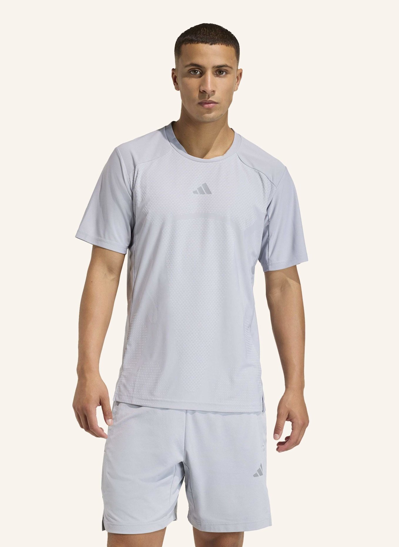 adidas CLIMACOOL 3D T-SHIRT: GRAU