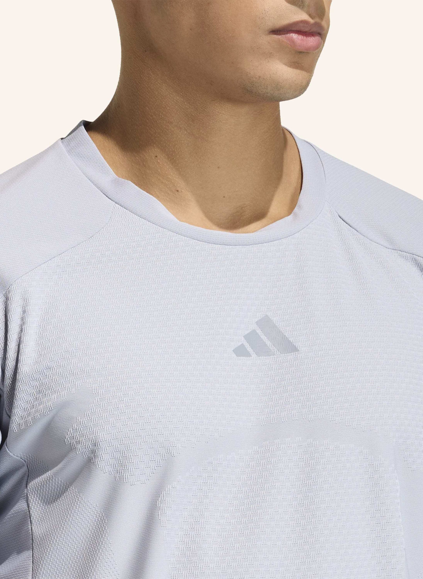 adidas CLIMACOOL 3D T-SHIRT: GRAU