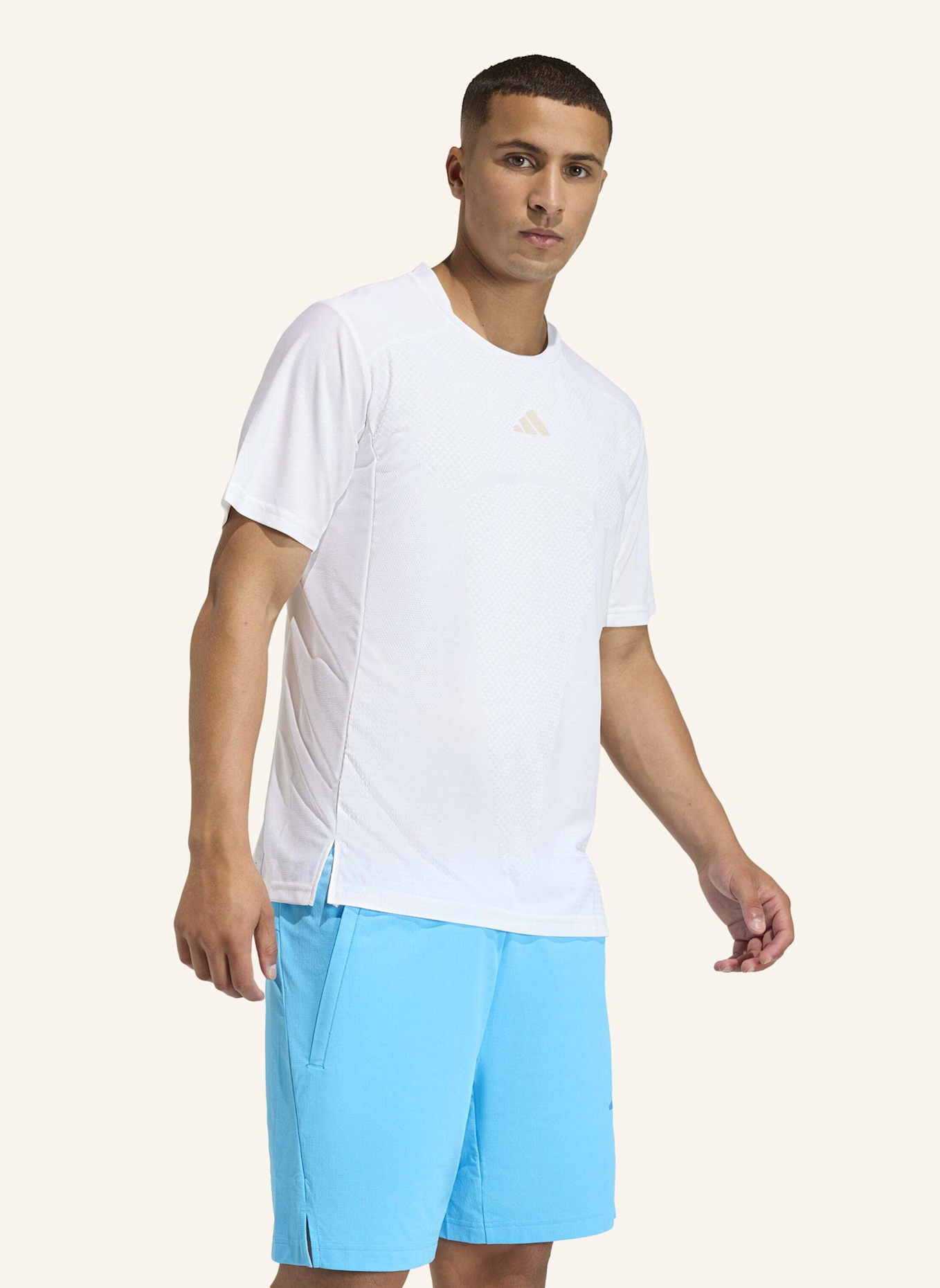 adidas CLIMACOOL 3D T-SHIRT: WEISS