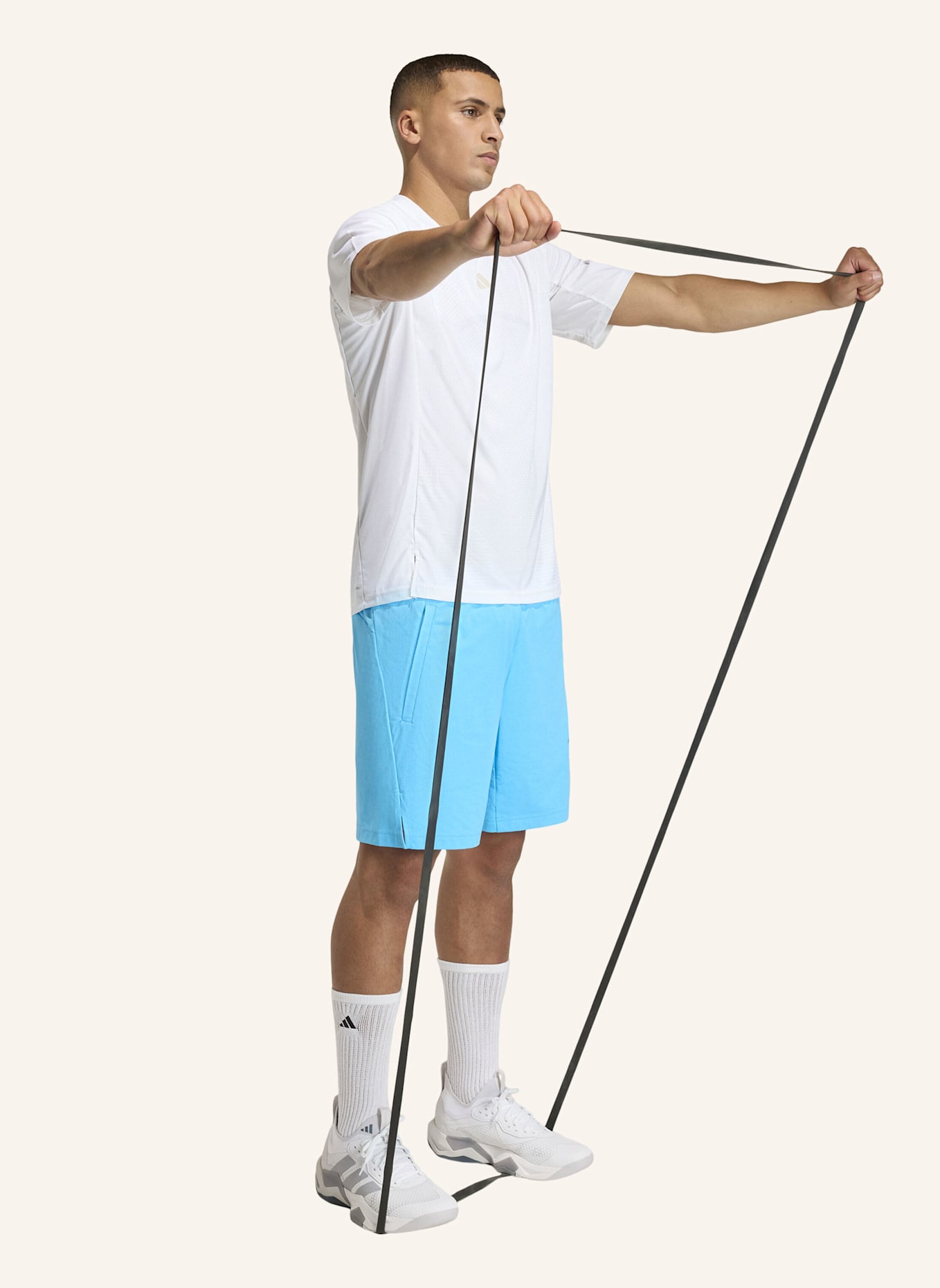 adidas CLIMACOOL 3D T-SHIRT: WEISS