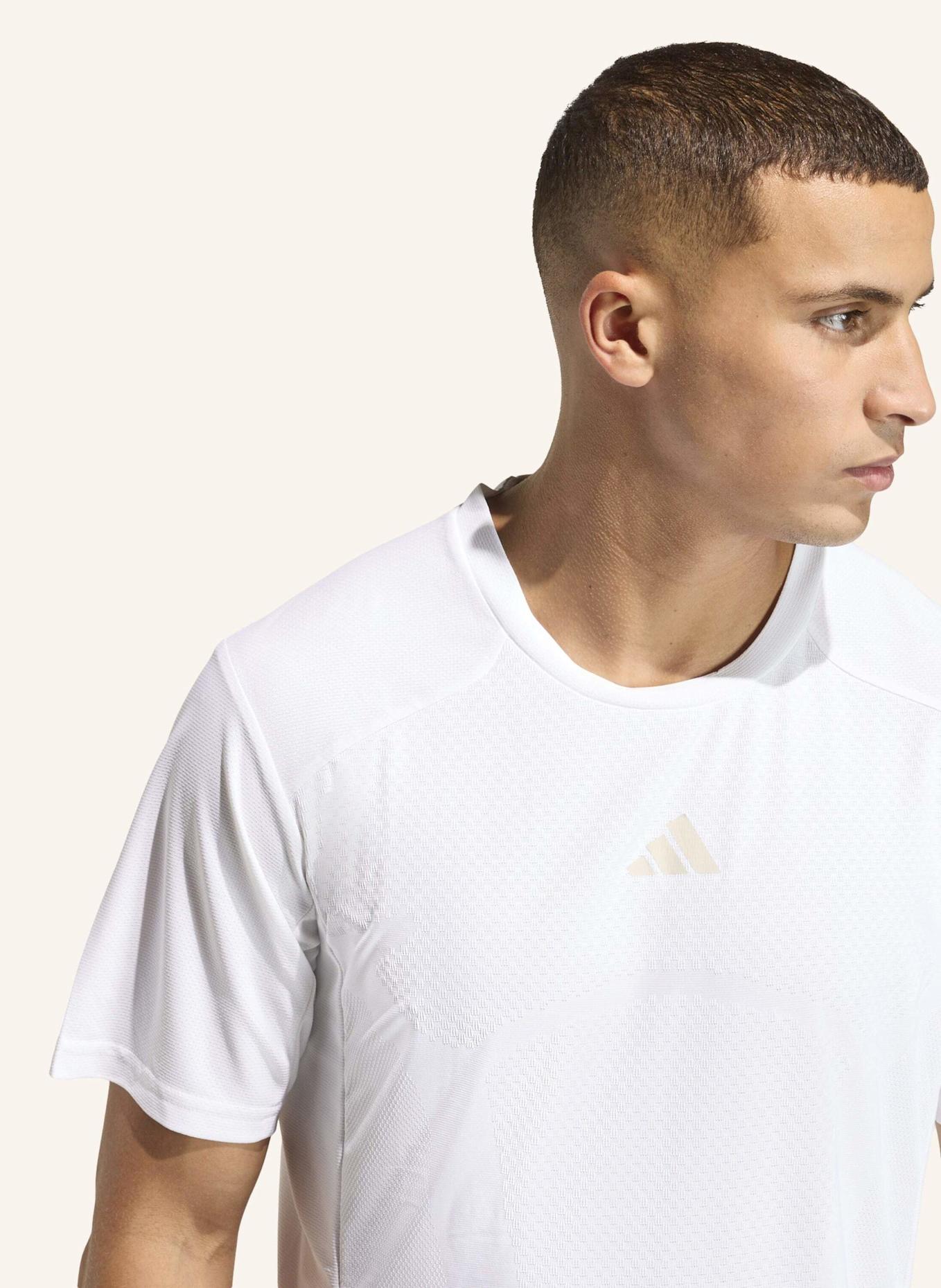 adidas CLIMACOOL 3D T-SHIRT: WEISS