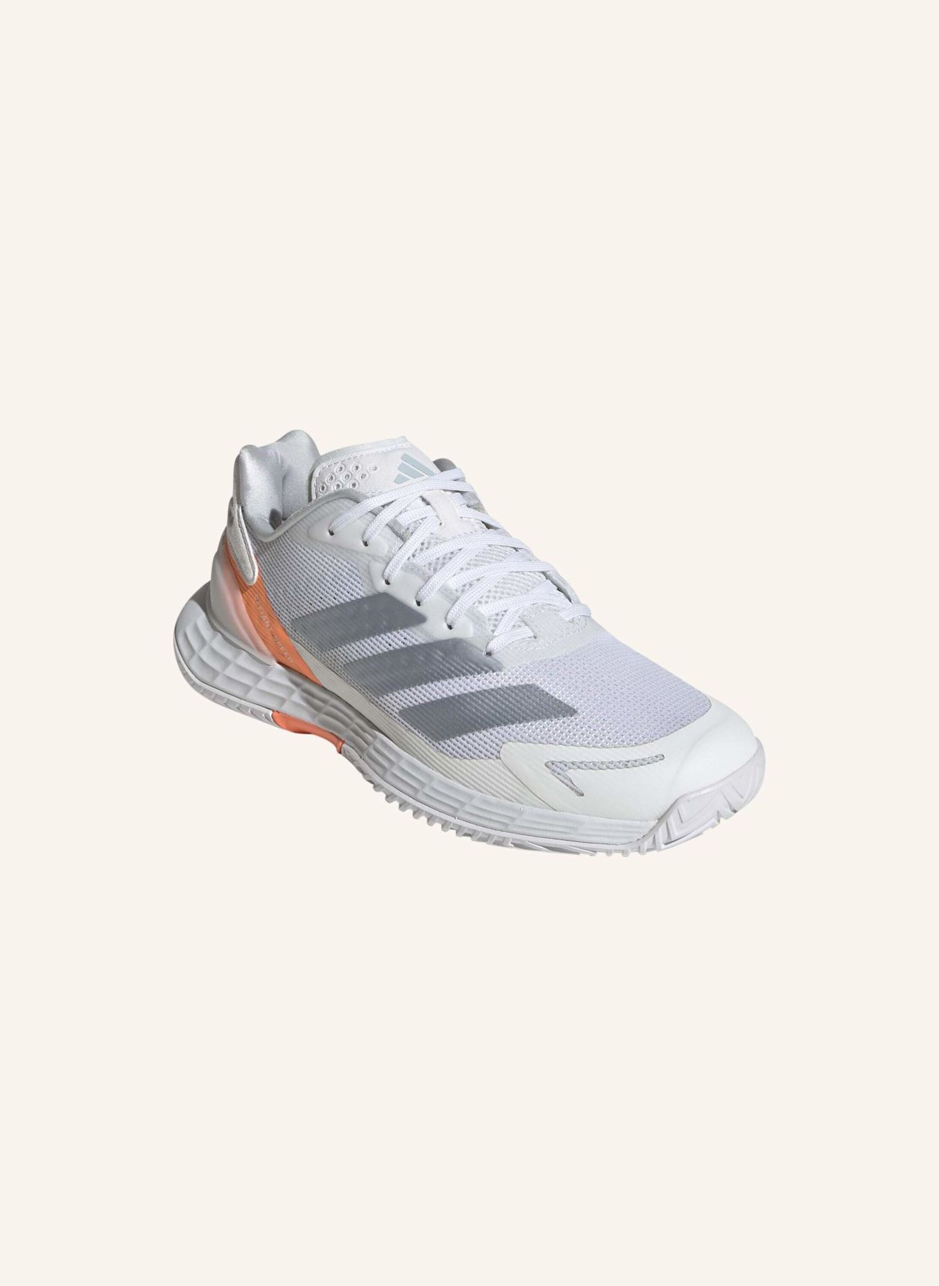 adidas Tenissschuhe DEFIANT SPEED 2: WEISS/ BLAU/ ORANGE