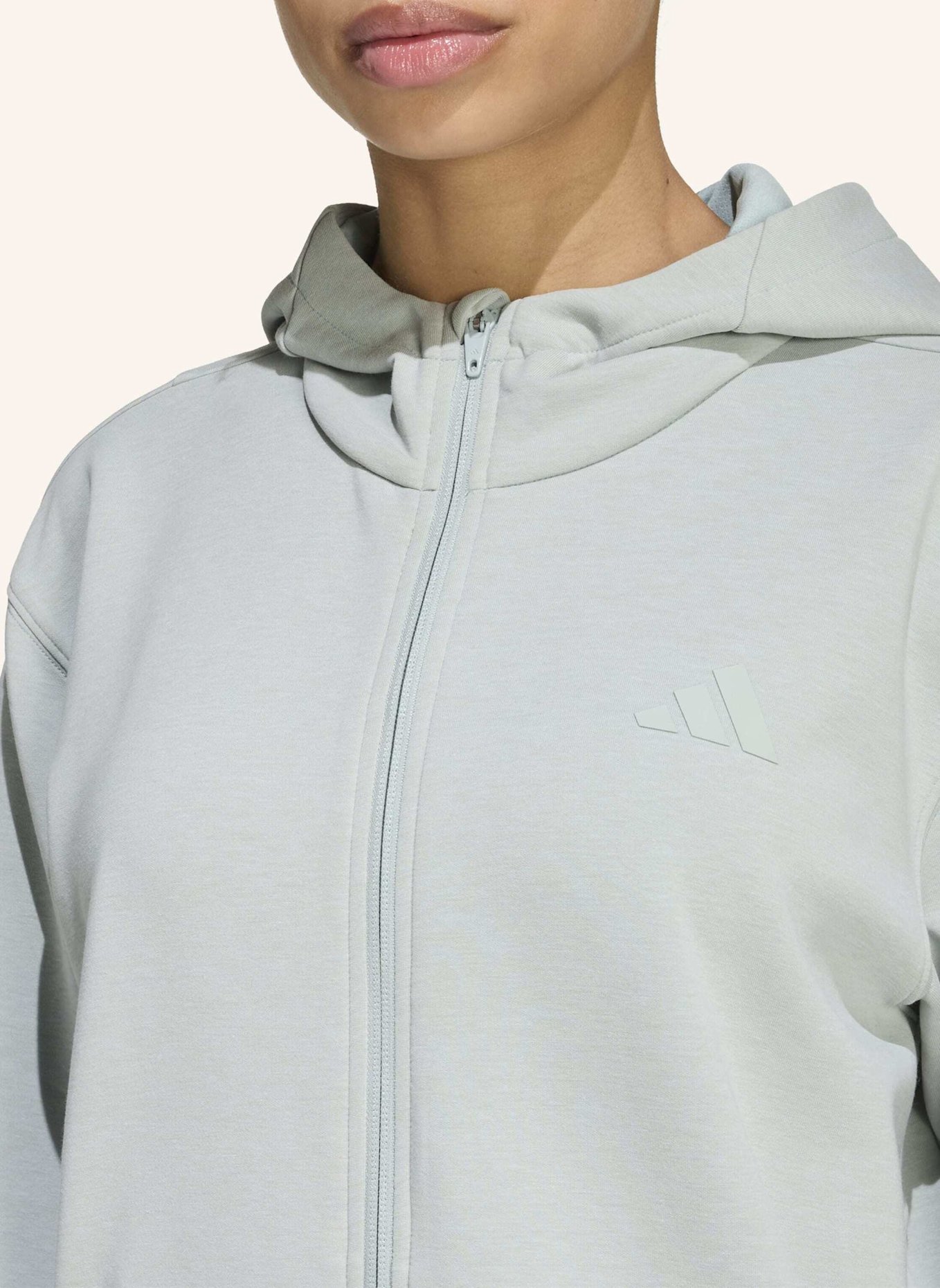 adidas DESIGNED 4 TRAINING KAPUZENJACKE: GRÜN