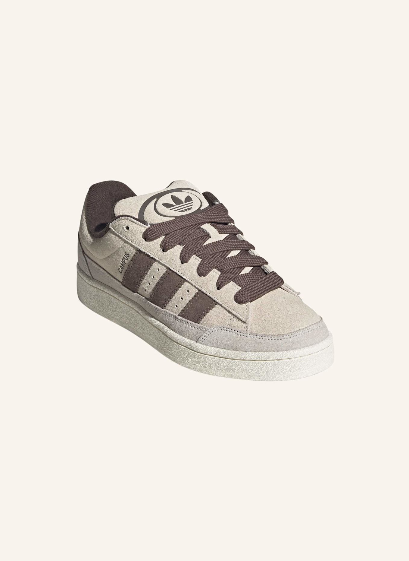 adidas Originals CAMPUS ST SCHUH: WEISS/ BRAUN