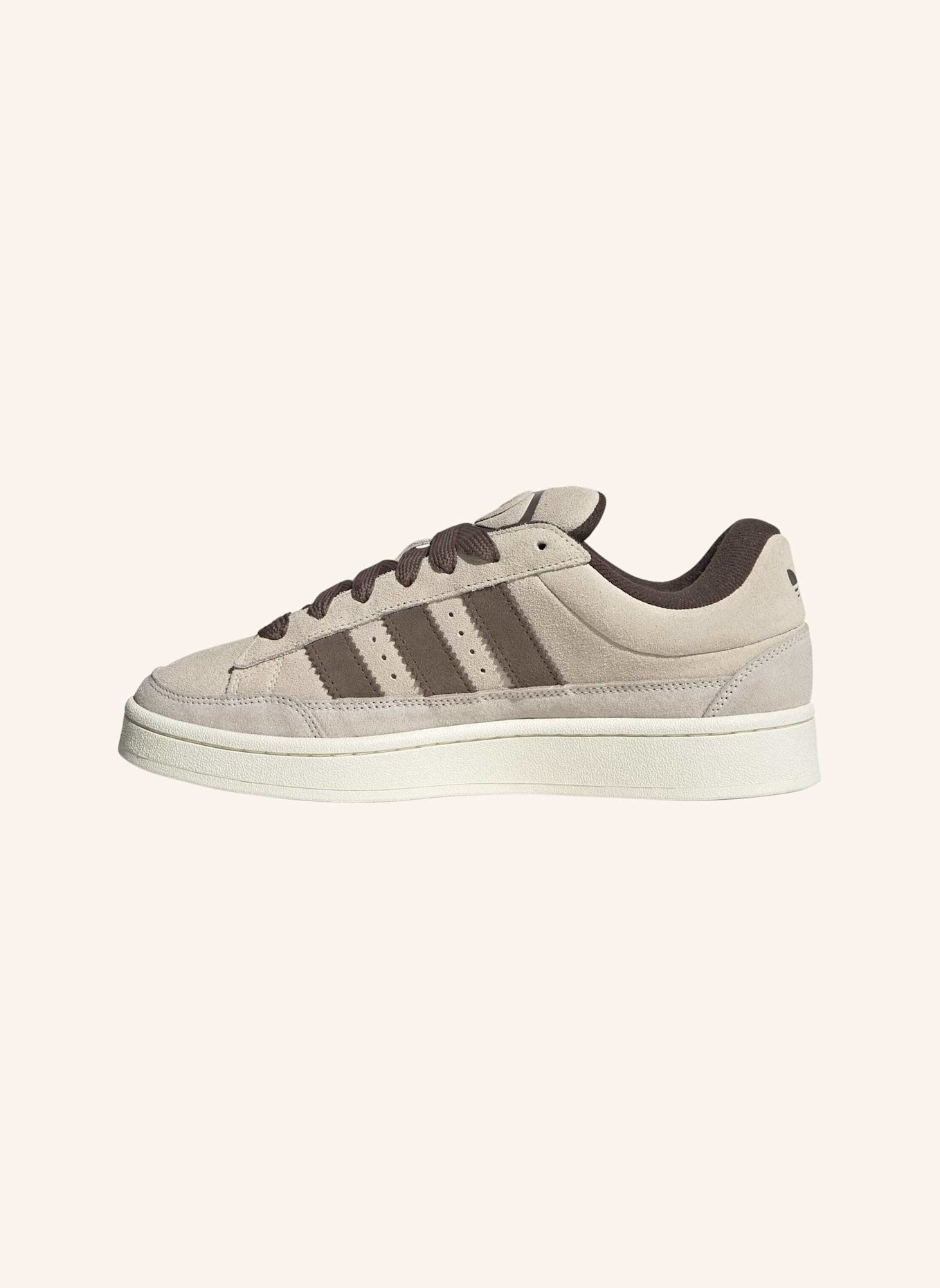 adidas Originals CAMPUS ST SCHUH: WEISS/ BRAUN