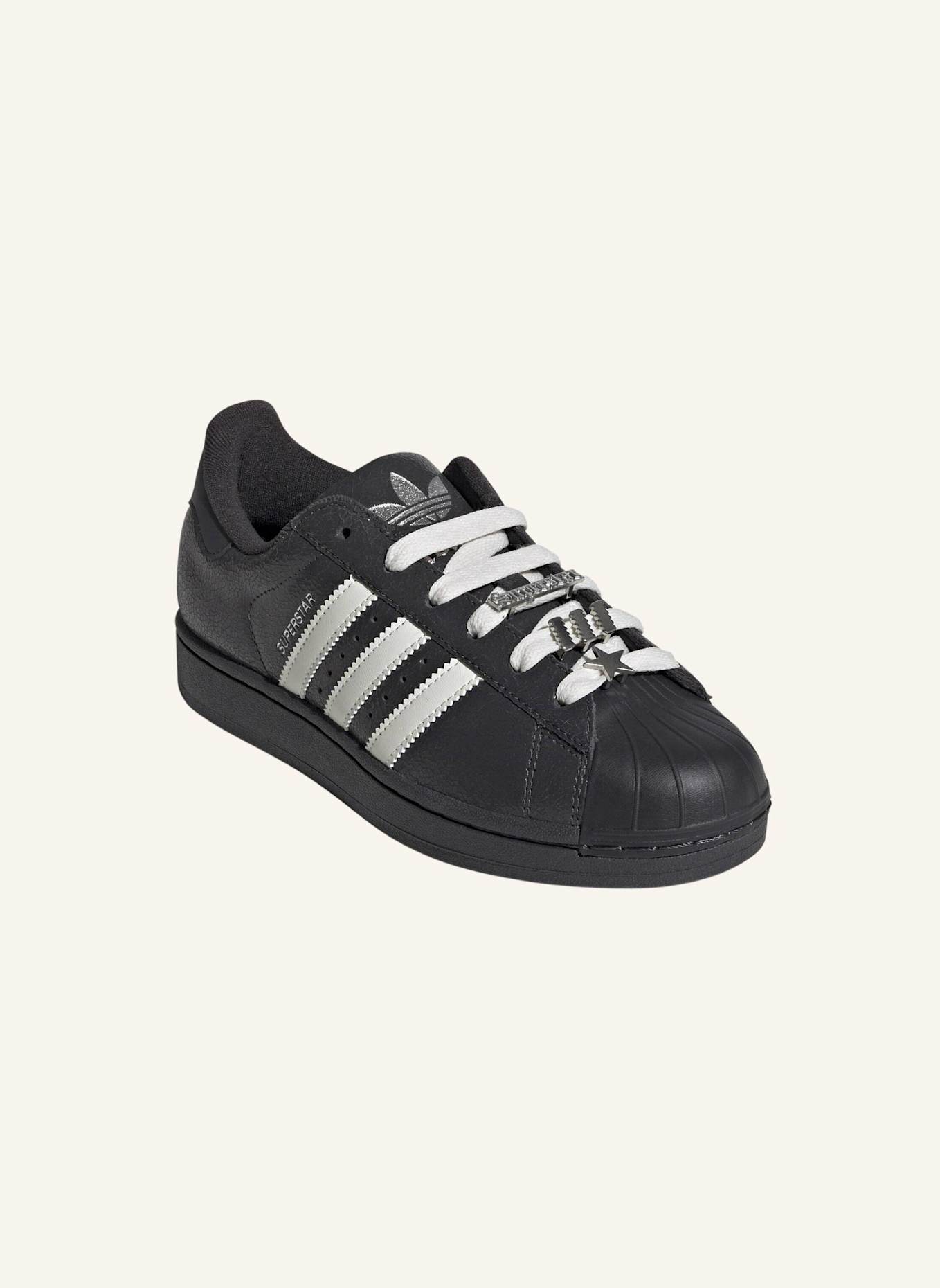 adidas Originals SUPERSTAR II SCHUH: GRAU/ WEISS/ SILBER