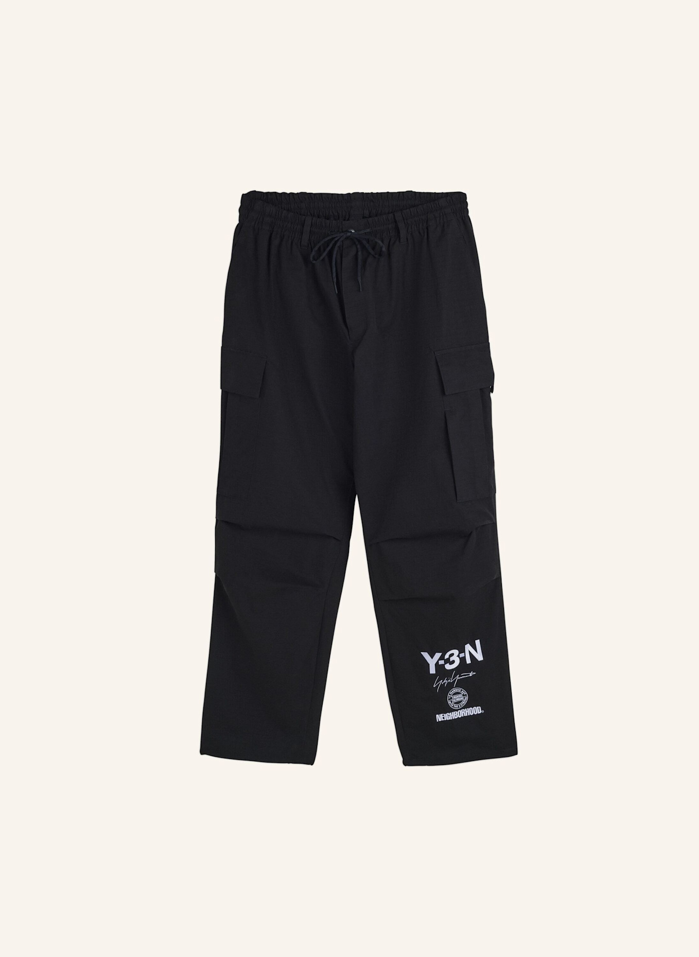 Y-3 Y-3 NBHD CARGOHOSE: SCHWARZ