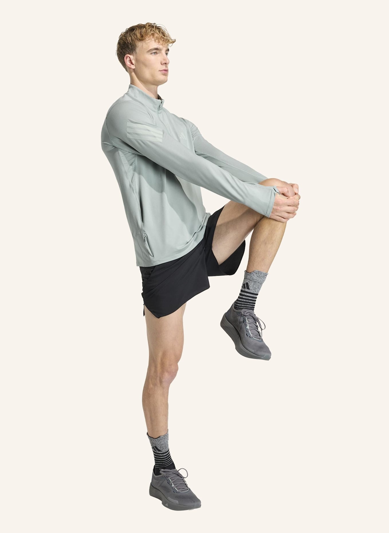 adidas Laufshirt ADI365 ICONIC: GRÜN