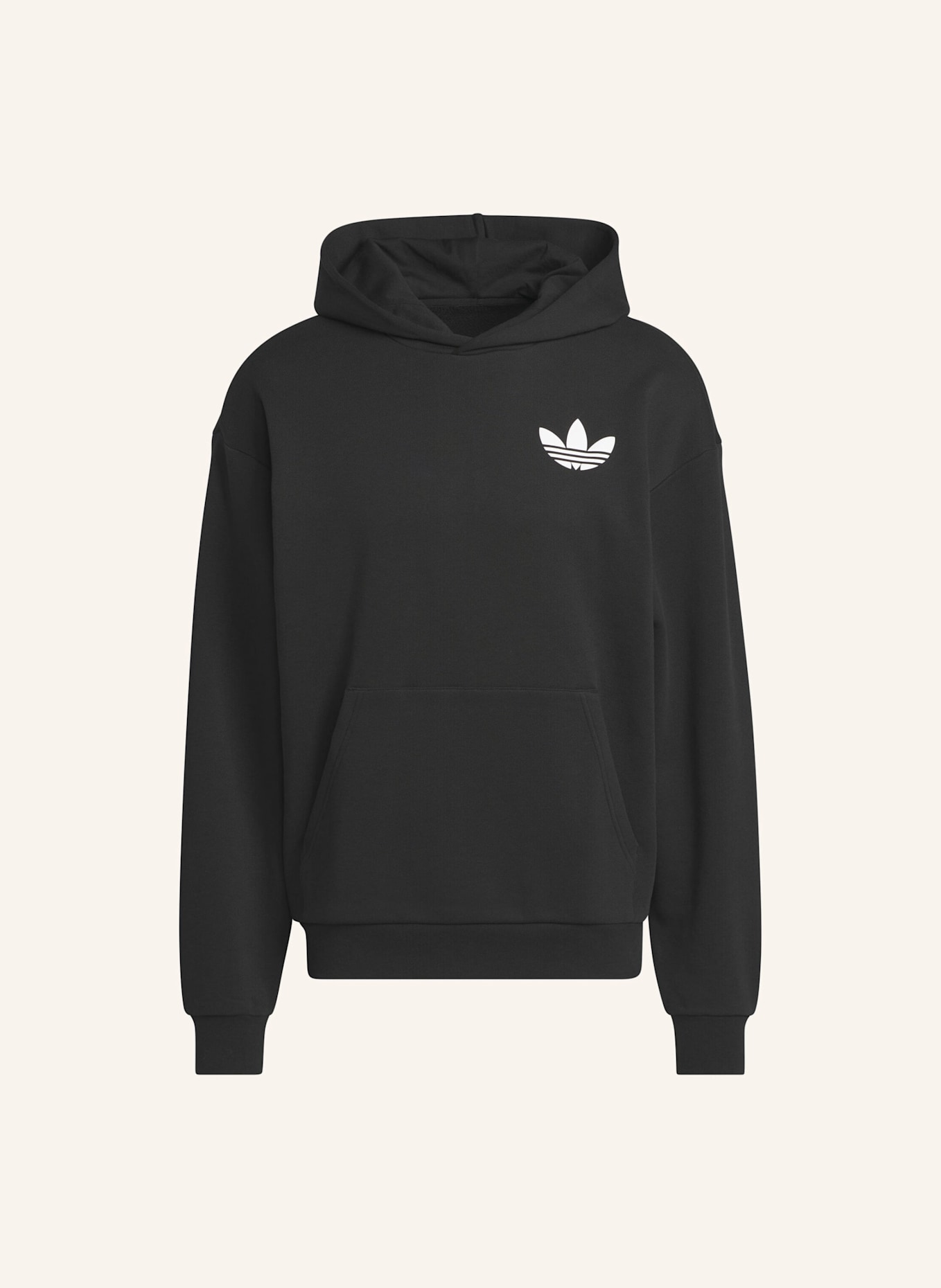 adidas Originals WORLD WIDE HOOPS HOODIE: SCHWARZ