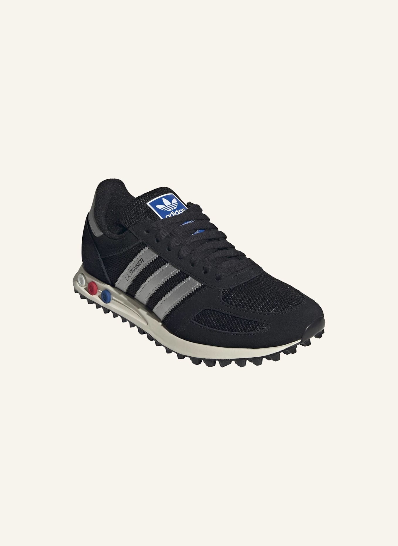 adidas Originals LA TRAINER OG SHOES: SCHWARZ