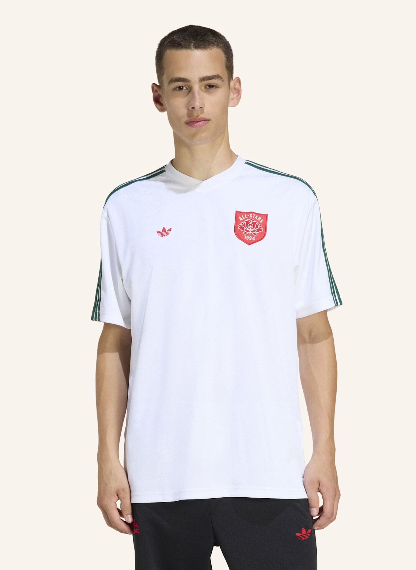 adidas Originals TRIKOT ROSES: WEISS