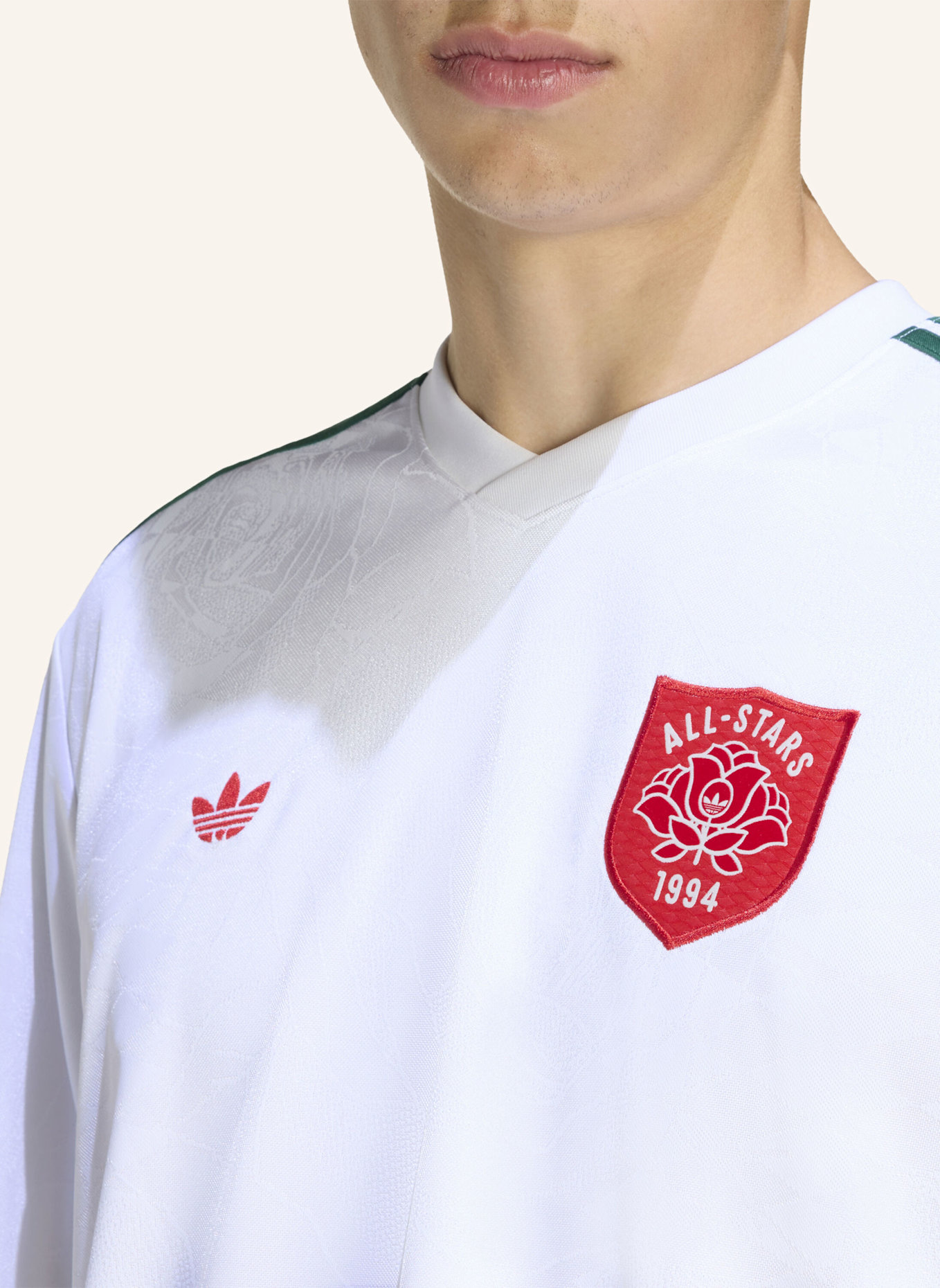 adidas Originals TRIKOT ROSES: WEISS
