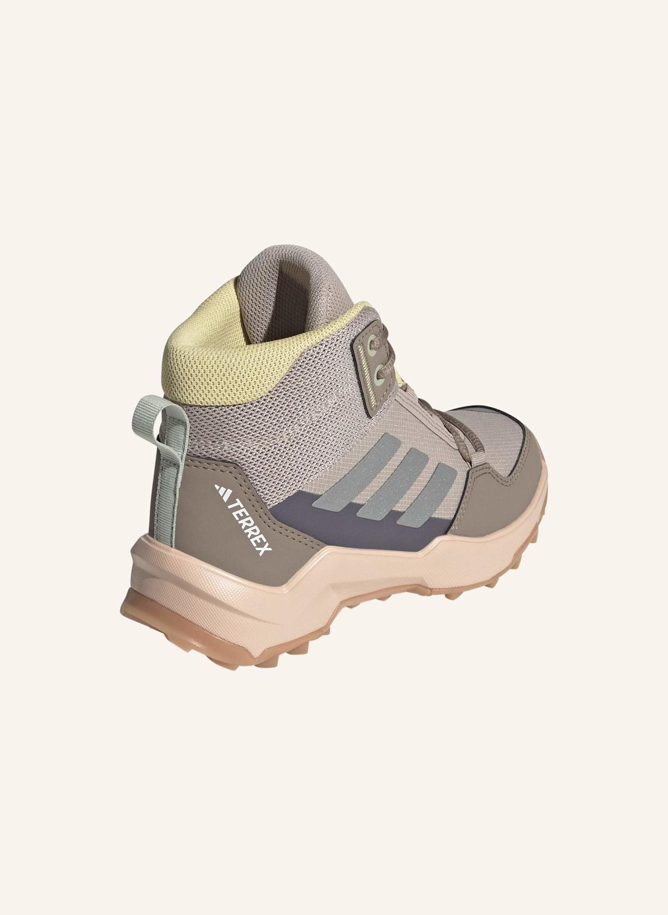 adidas TERREX TERREX AX4R MID WANDERSCHUH: BEIGE/ SILBER/ ORANGE