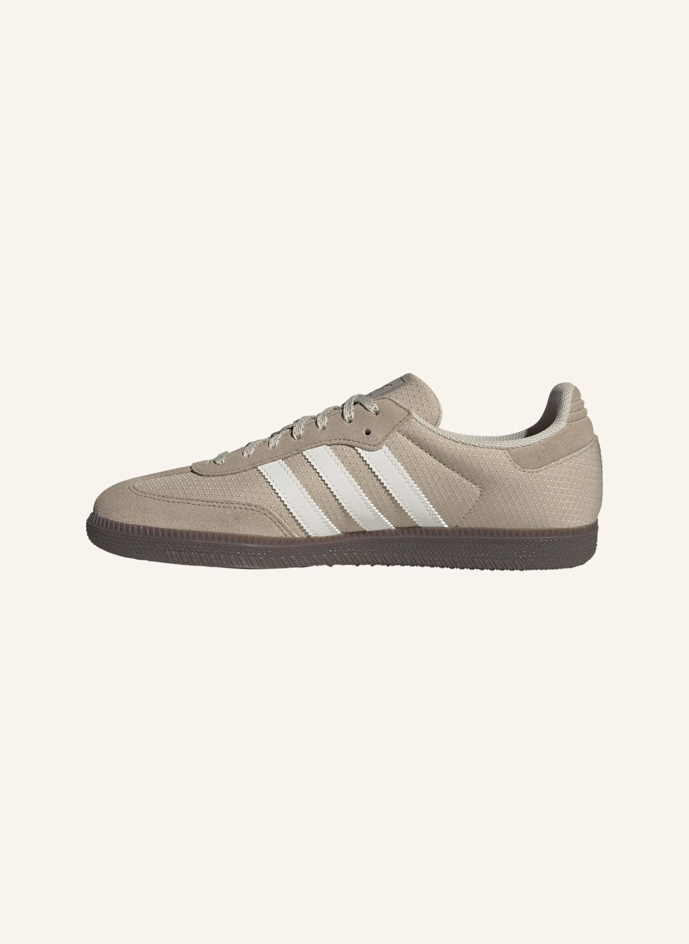 adidas Originals SAMBA OG SCHUH: BEIGE/ WEISS/ GRÜN