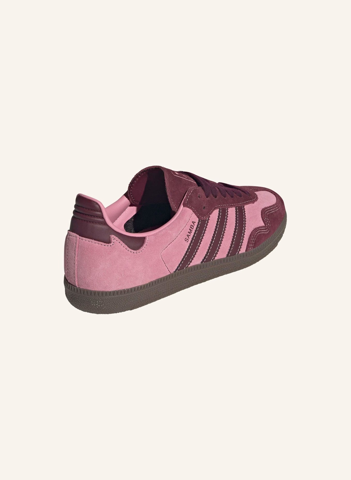adidas Originals SAMBA OG SCHUH: ROSA/ ROT/ BEIGE