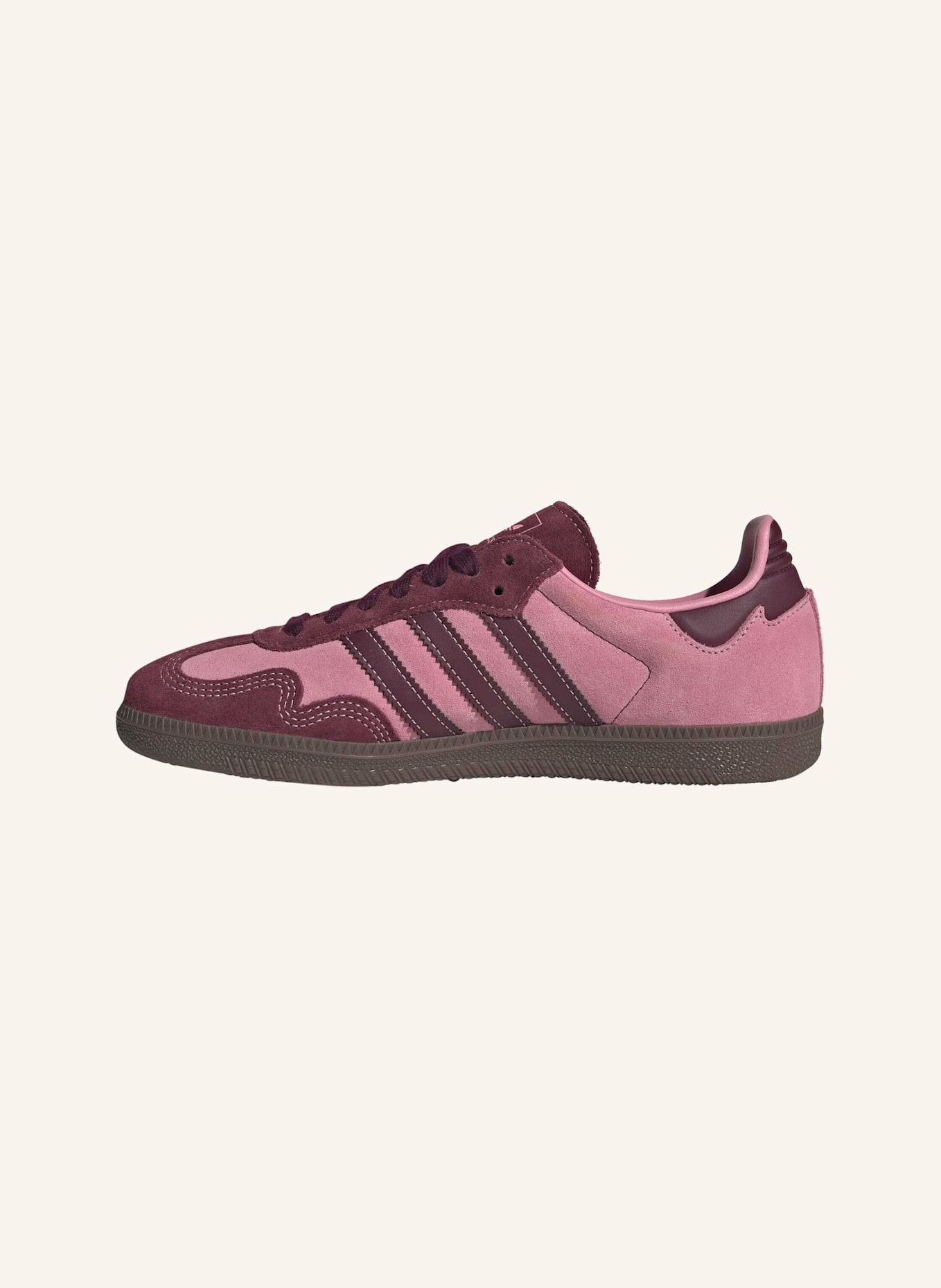 adidas Originals SAMBA OG SCHUH: ROSA/ ROT/ BEIGE