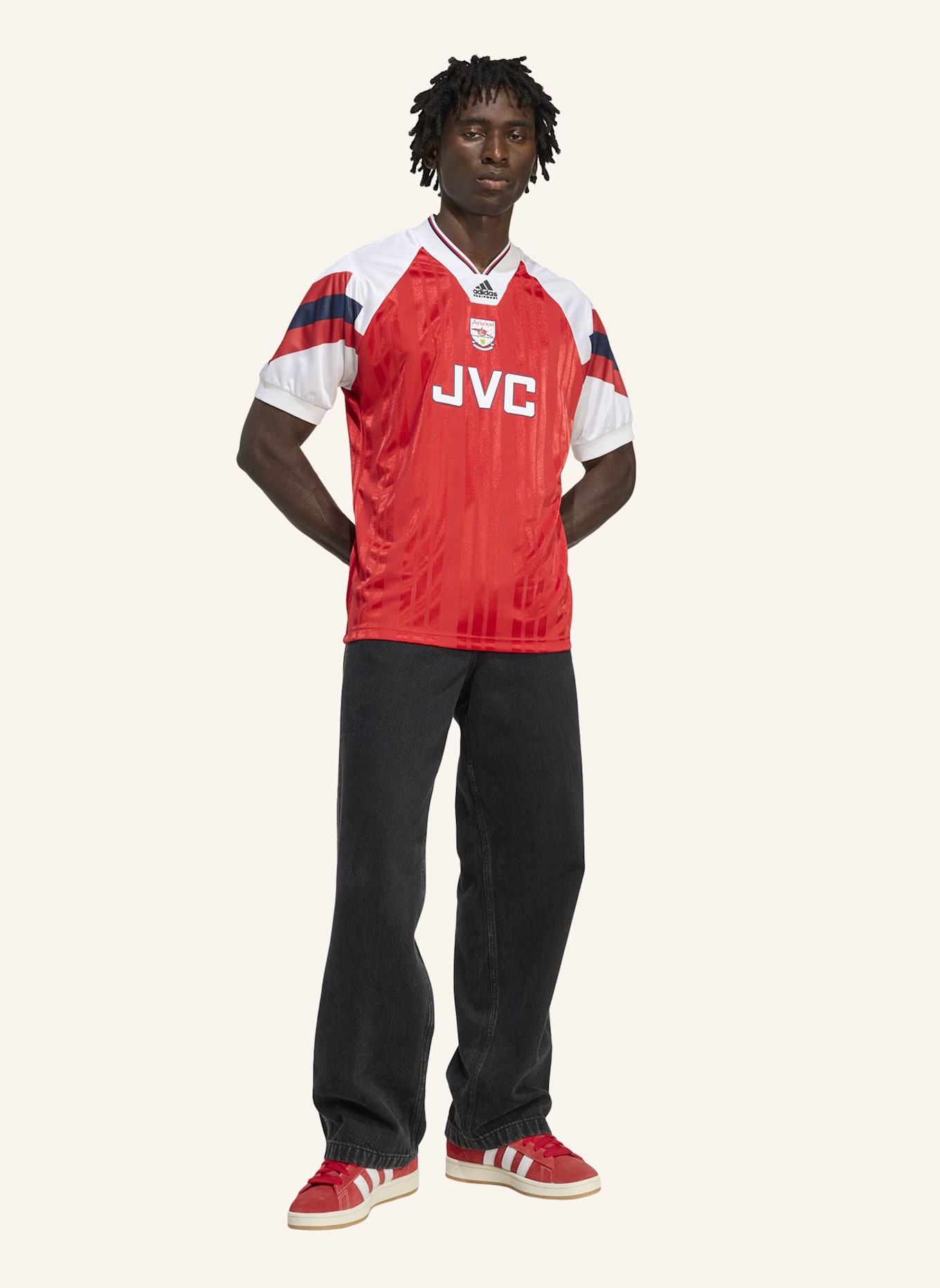 adidas Originals ARSENAL 92-94 HEIMTRIKOT: ROT