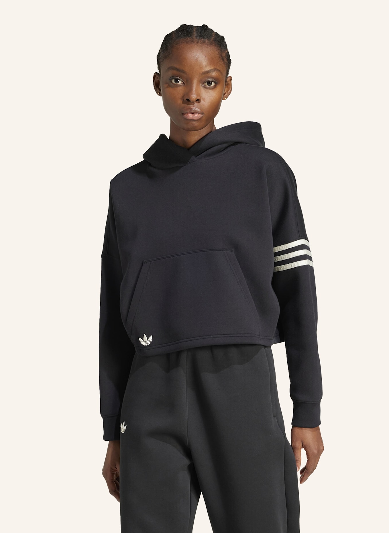 adidas Originals NEUCLASSICS HOODIE: SCHWARZ
