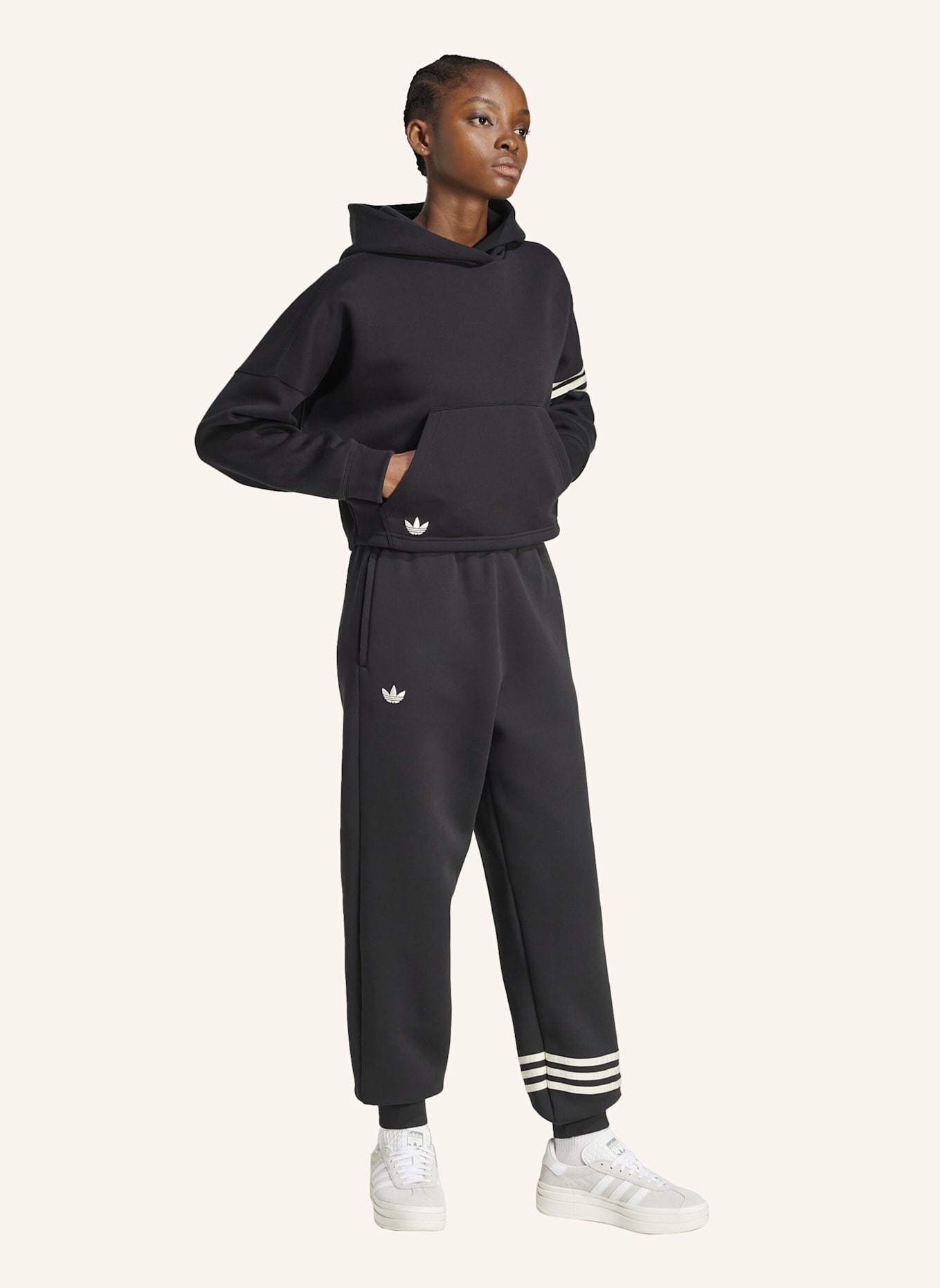 adidas Originals NEUCLASSICS HOODIE: SCHWARZ