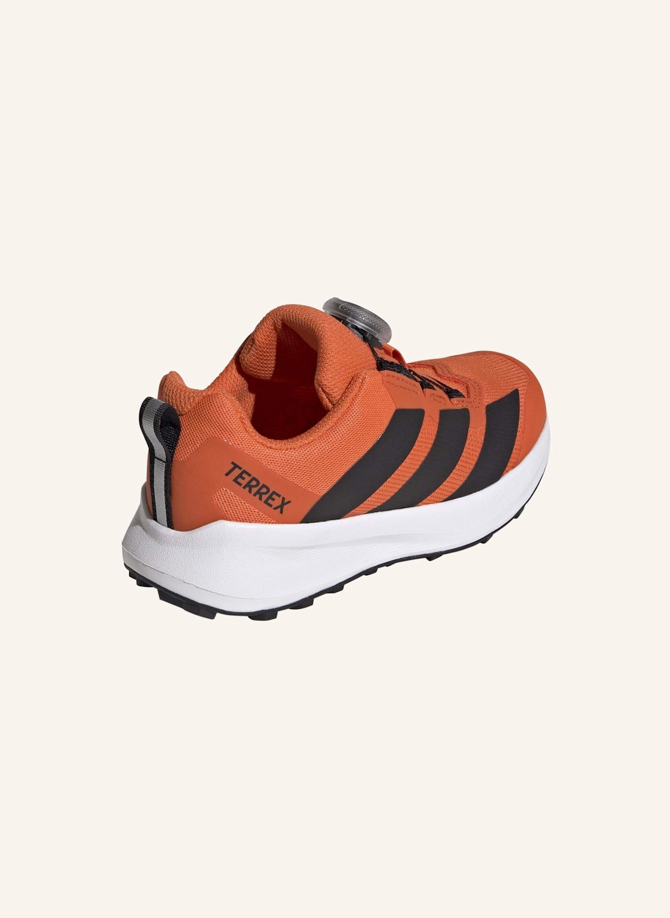 adidas TERREX TERREX AGRAVIC BOA KIDS TRAILRUNNING-SCHUH: ORANGE/ SCHWARZ/ WEISS