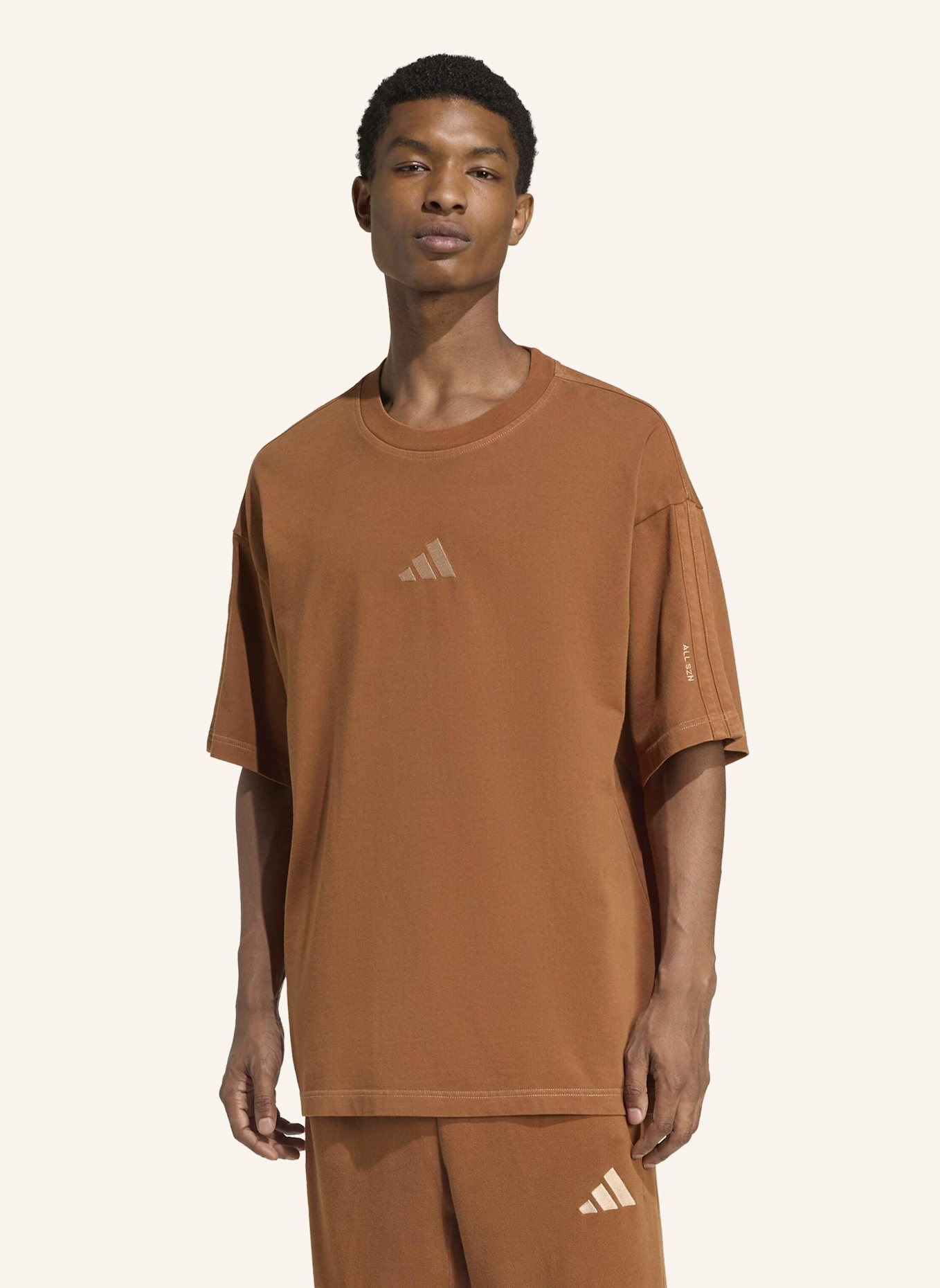 adidas T-Shirt ALL SZN: BRAUN