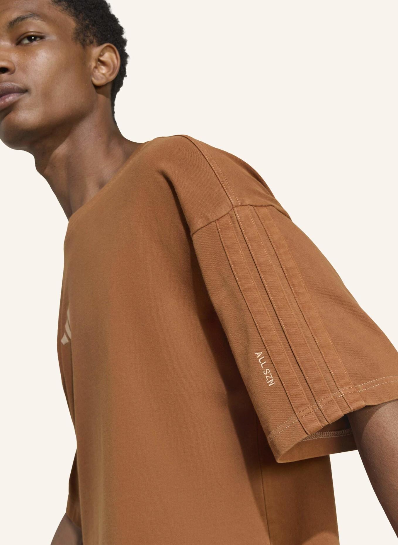 adidas T-Shirt ALL SZN: BRAUN