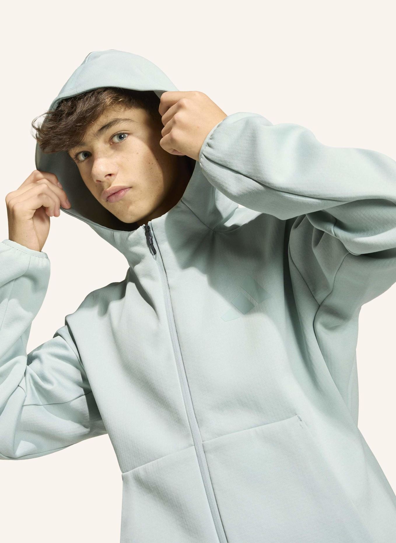 adidas Sweatjacke Z.N.E. FULL ZIP: GRÜN