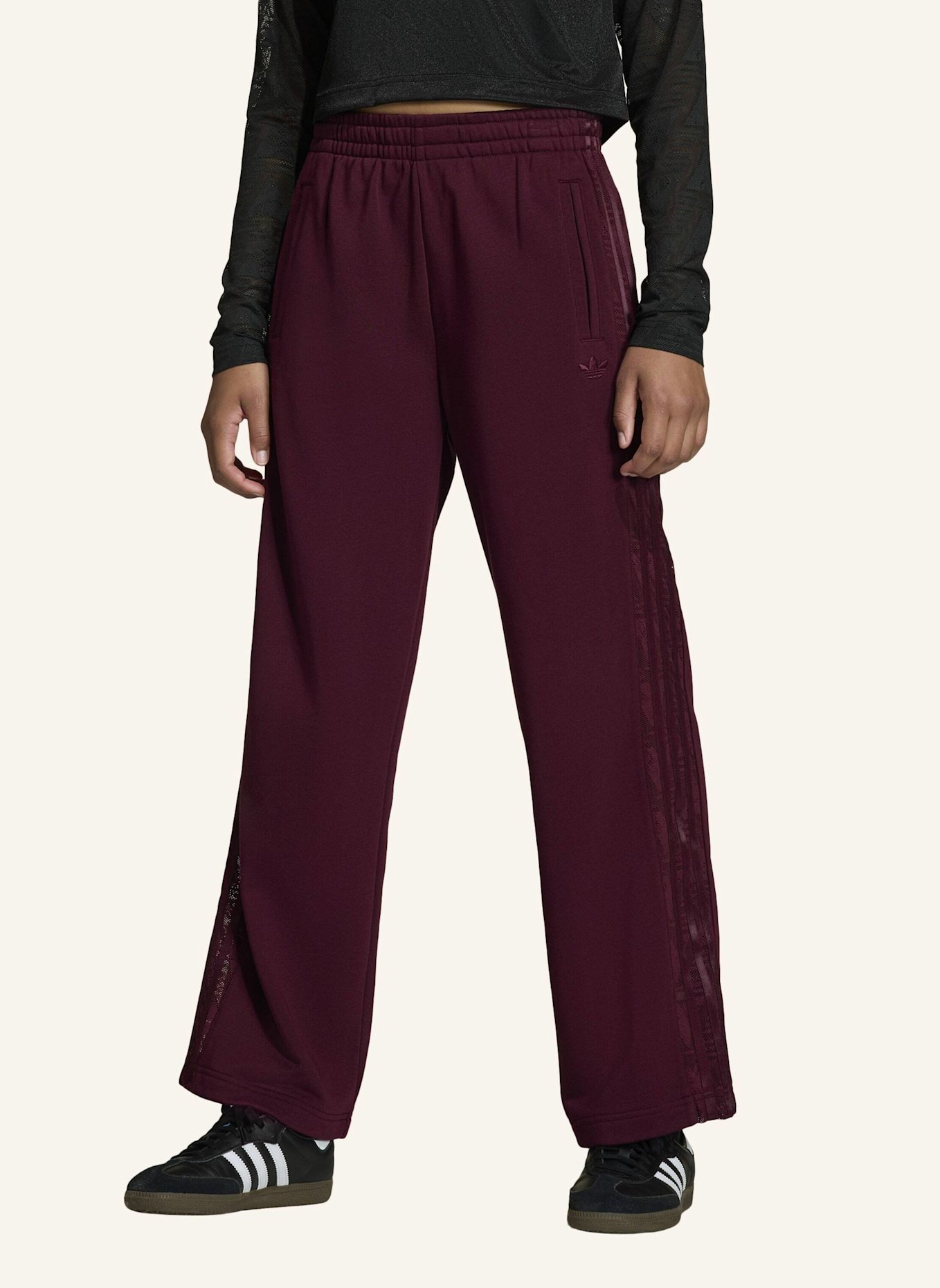 adidas Originals WEITE SPITZENHOSE: ROT