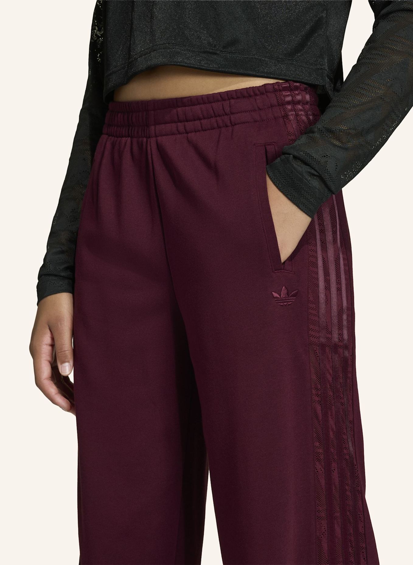 adidas Originals WEITE SPITZENHOSE: ROT