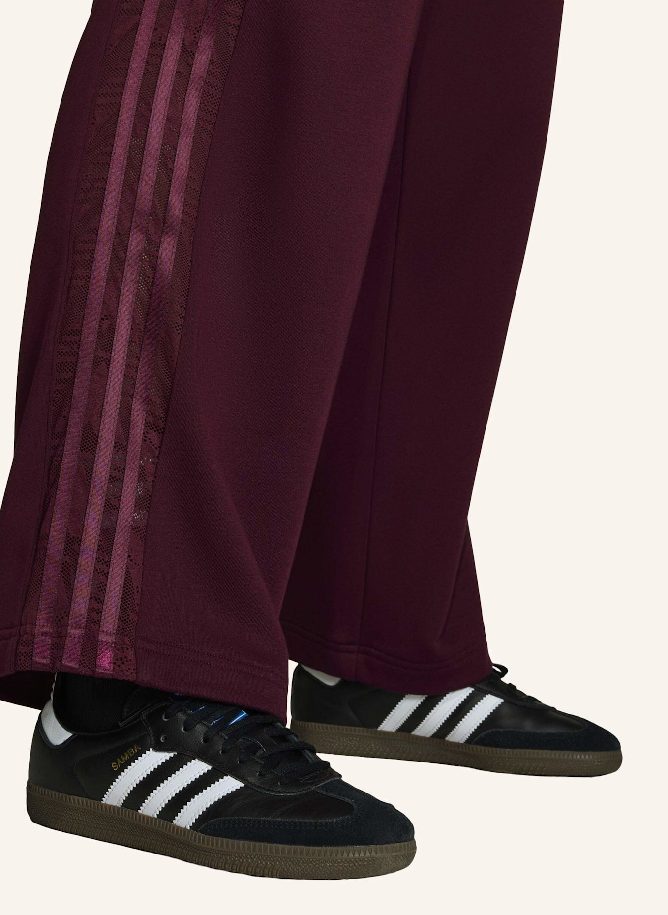 adidas Originals WEITE SPITZENHOSE: ROT