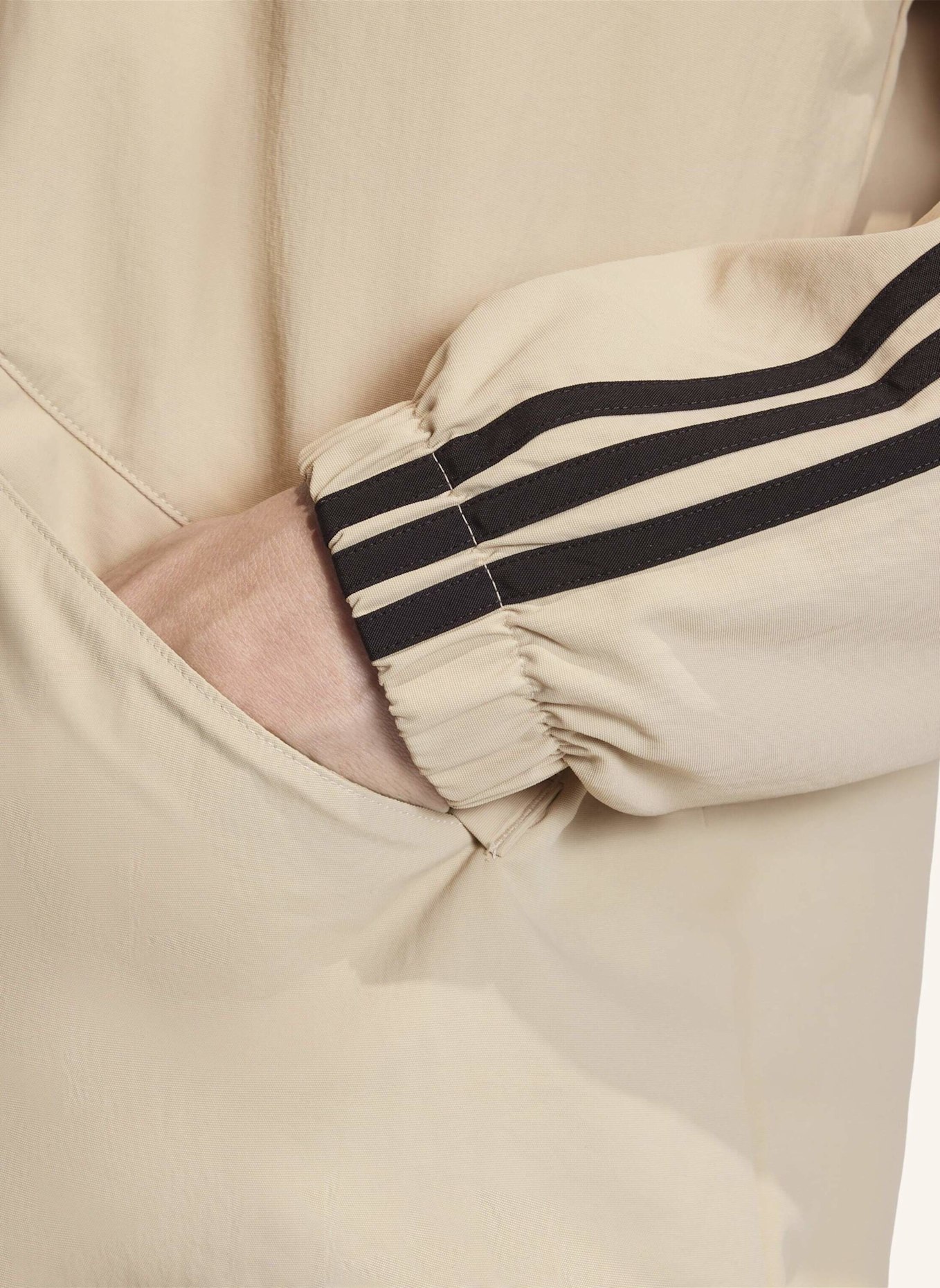 adidas Originals 3-STREIFEN COACH JACKE: BEIGE