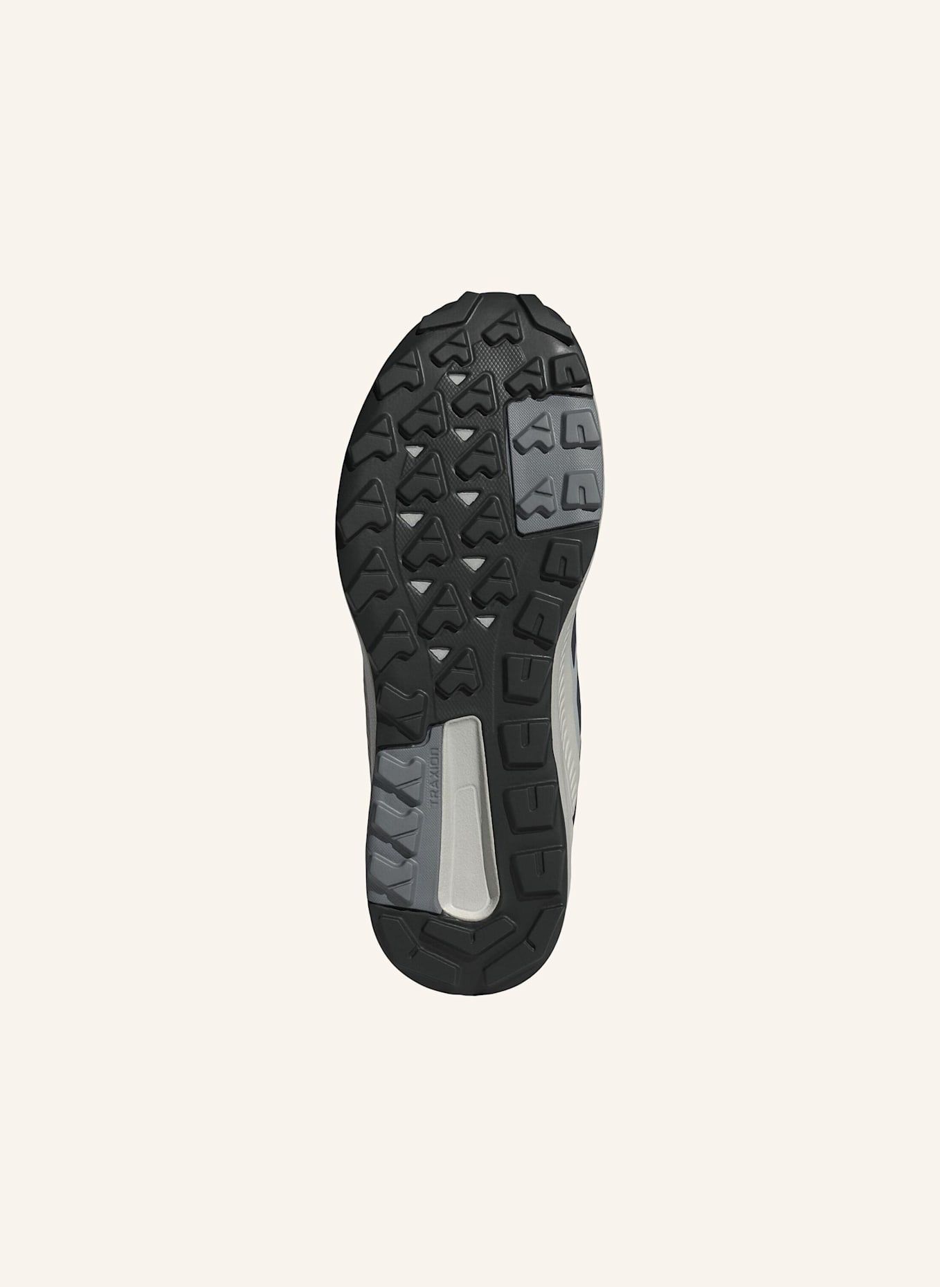 adidas TERREX TERREX ANYLANDER WANDERSCHUH: GRAU/ BLAU