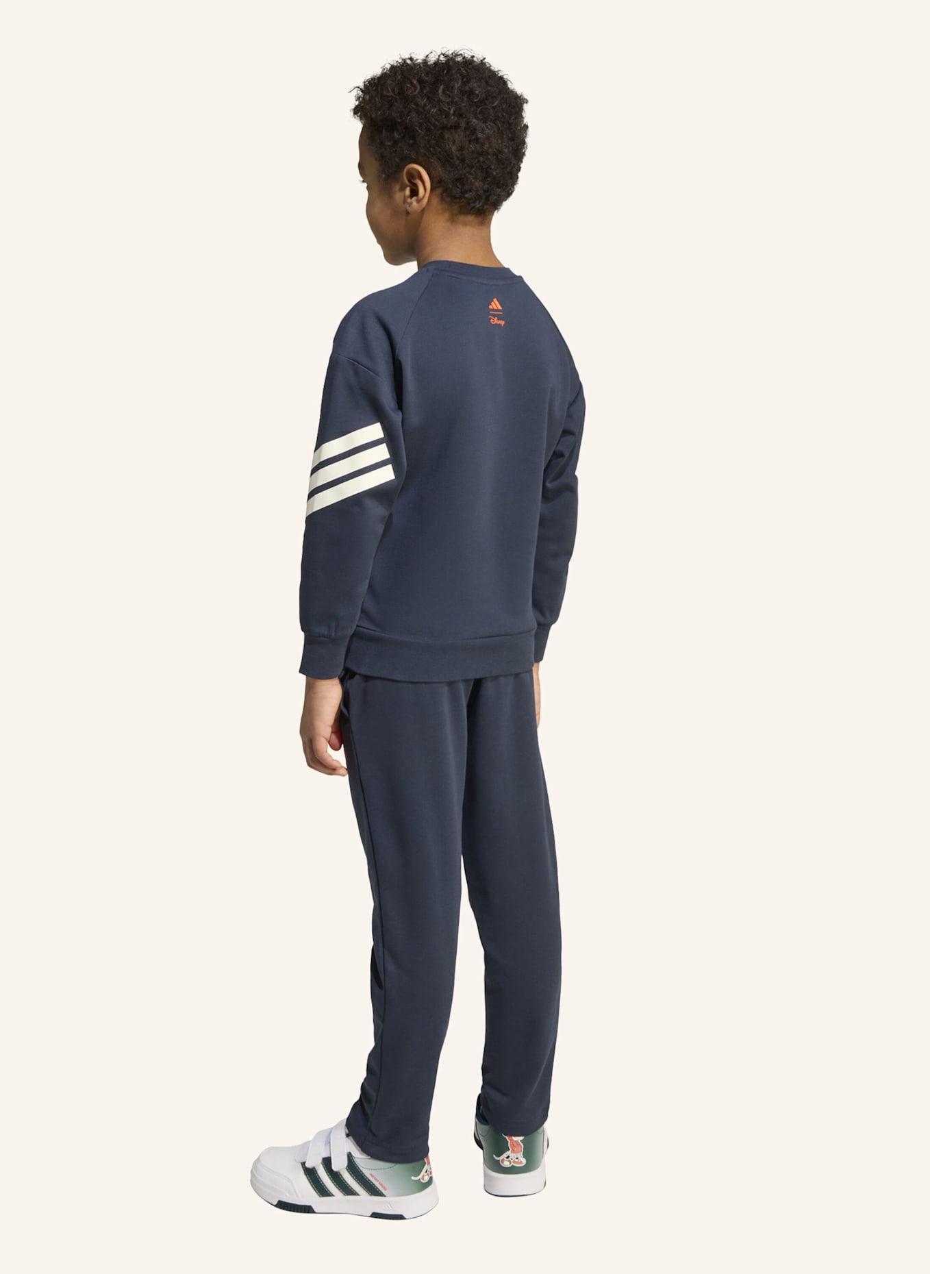 adidas DISNEY MICKY MAUS JOGGINGANZUG KINDER: SCHWARZ/ ORANGE