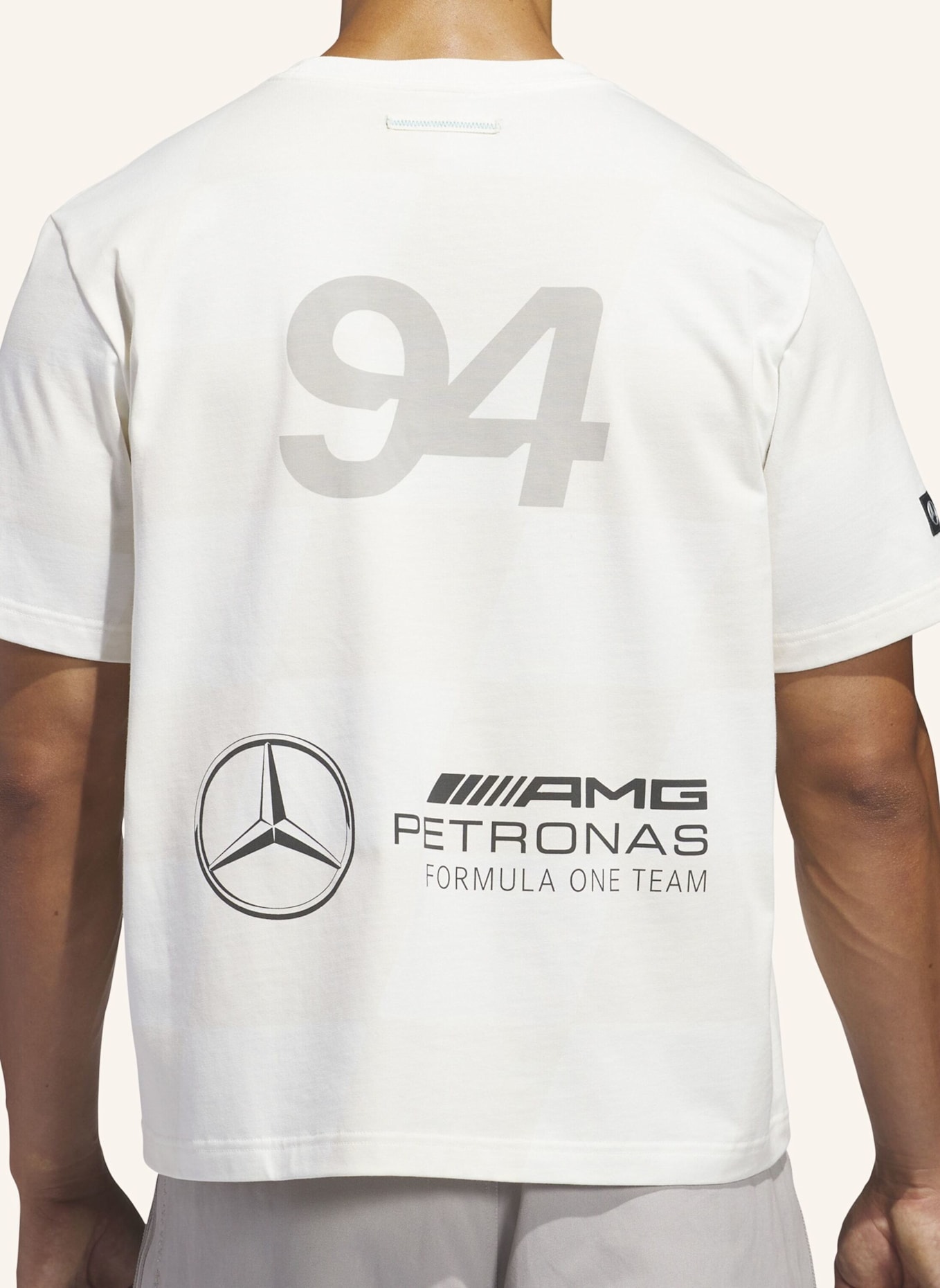 adidas Originals BAD BUNNY X MERCEDES T-SHIRT: WEISS