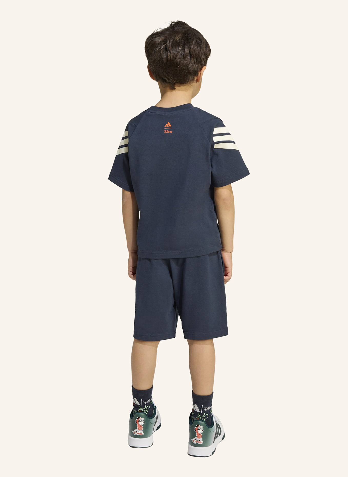 adidas DISNEY MICKY MAUS T-SHIRT-SET KINDER: SCHWARZ/ WEISS/ ORANGE