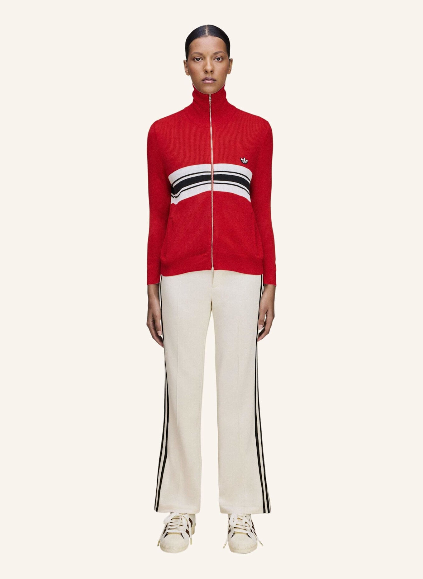 adidas Originals WALES BONNER W FT TRAININGSHOSE: WEISS