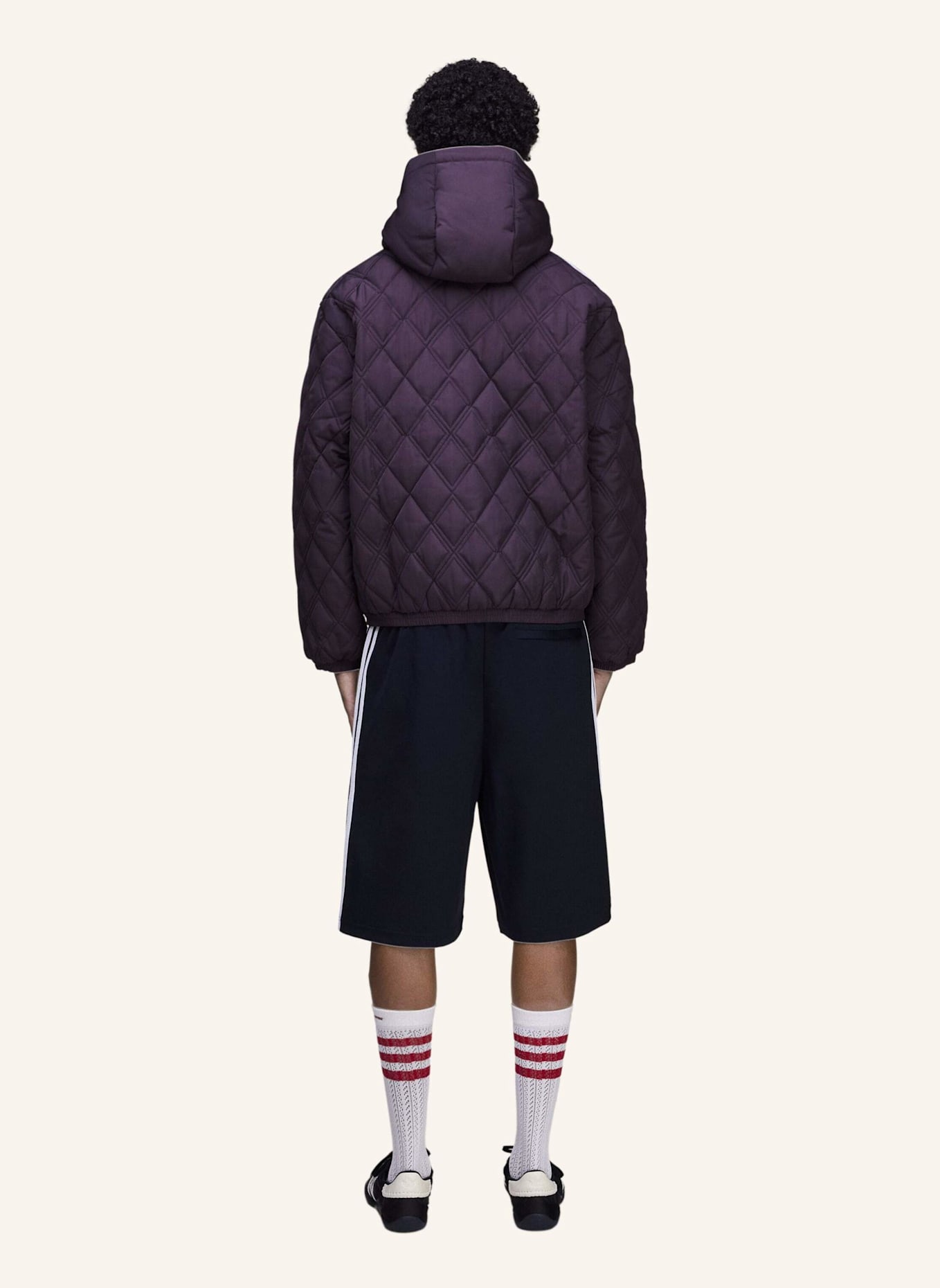 adidas Originals WALES BONNER QUILTED JKT JACKE: ROT