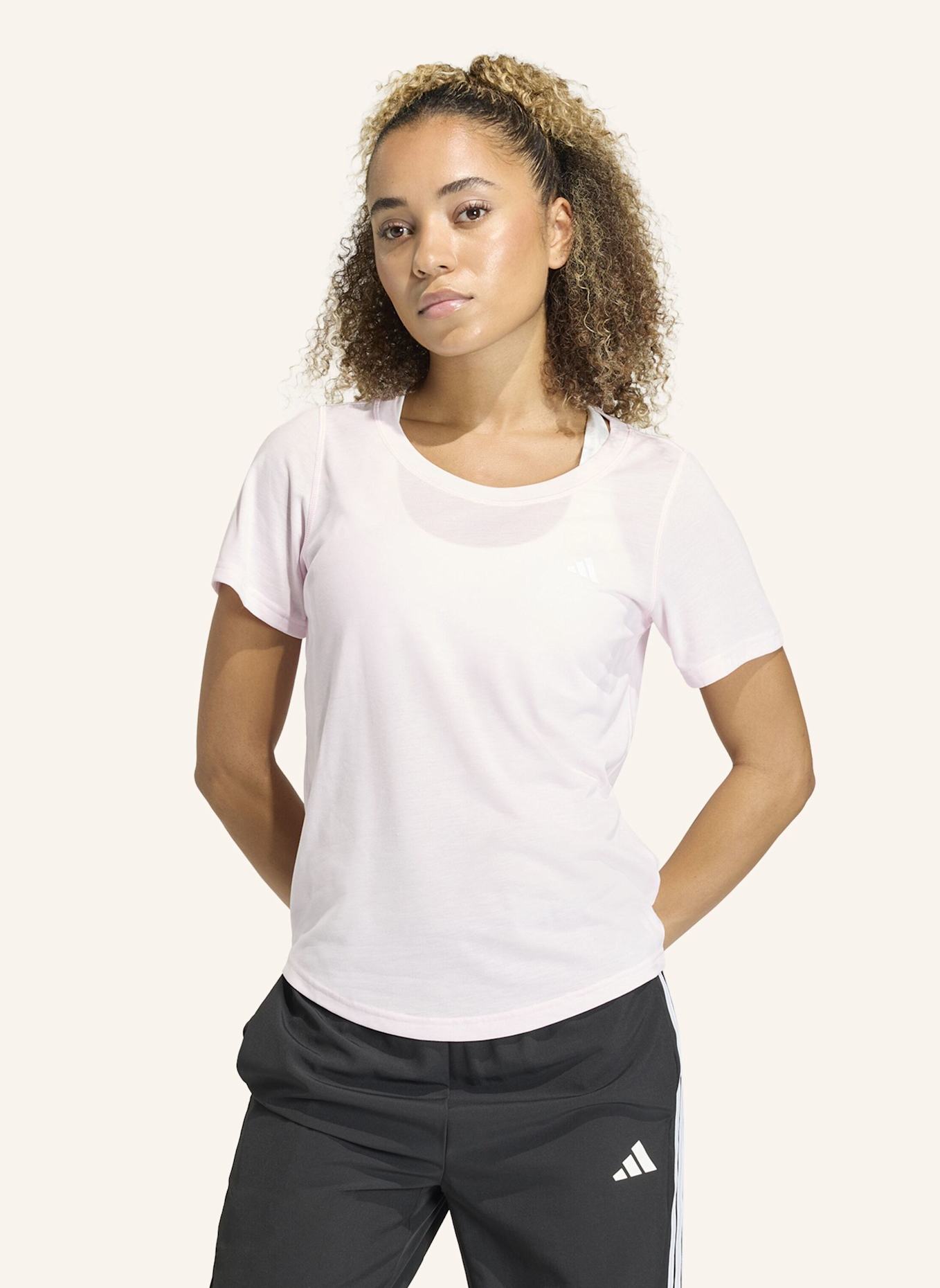 adidas T-Shirt WORKOUT ESSENTIALS: ROSA