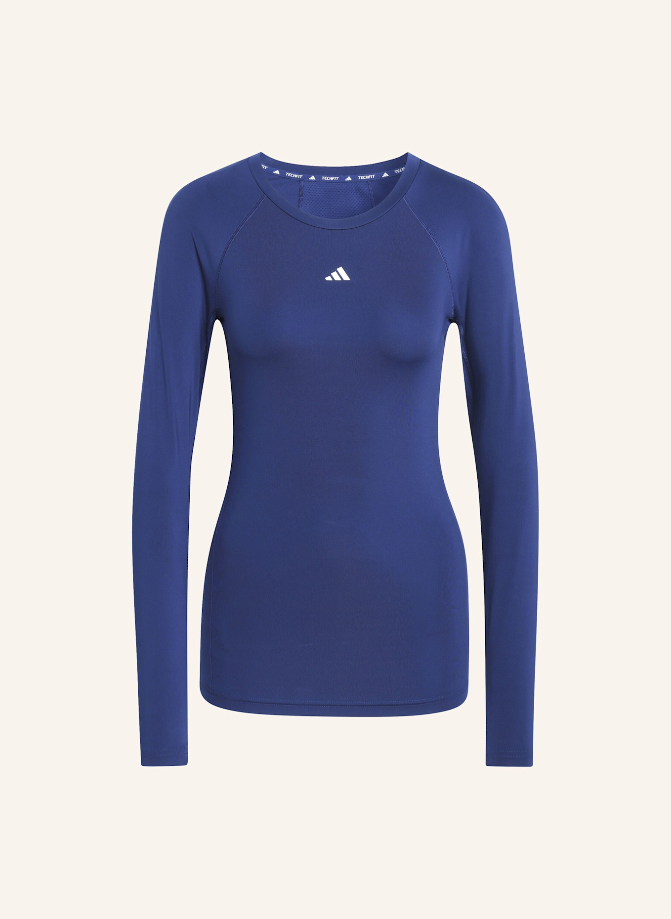 adidas Longsleeve TECHFIT: BLAU