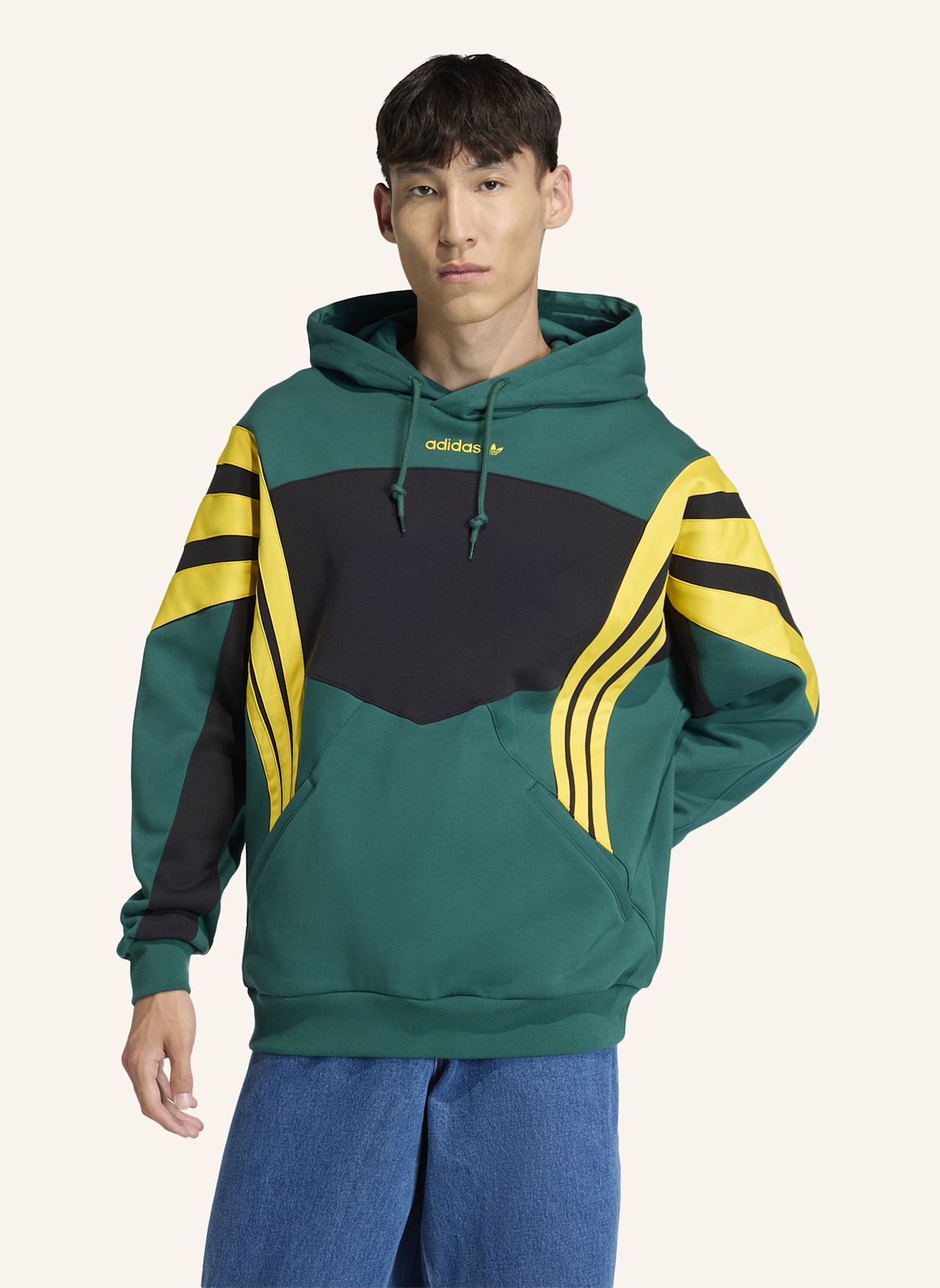 adidas Originals SANTIAGO HD HOODIE: GRÜN