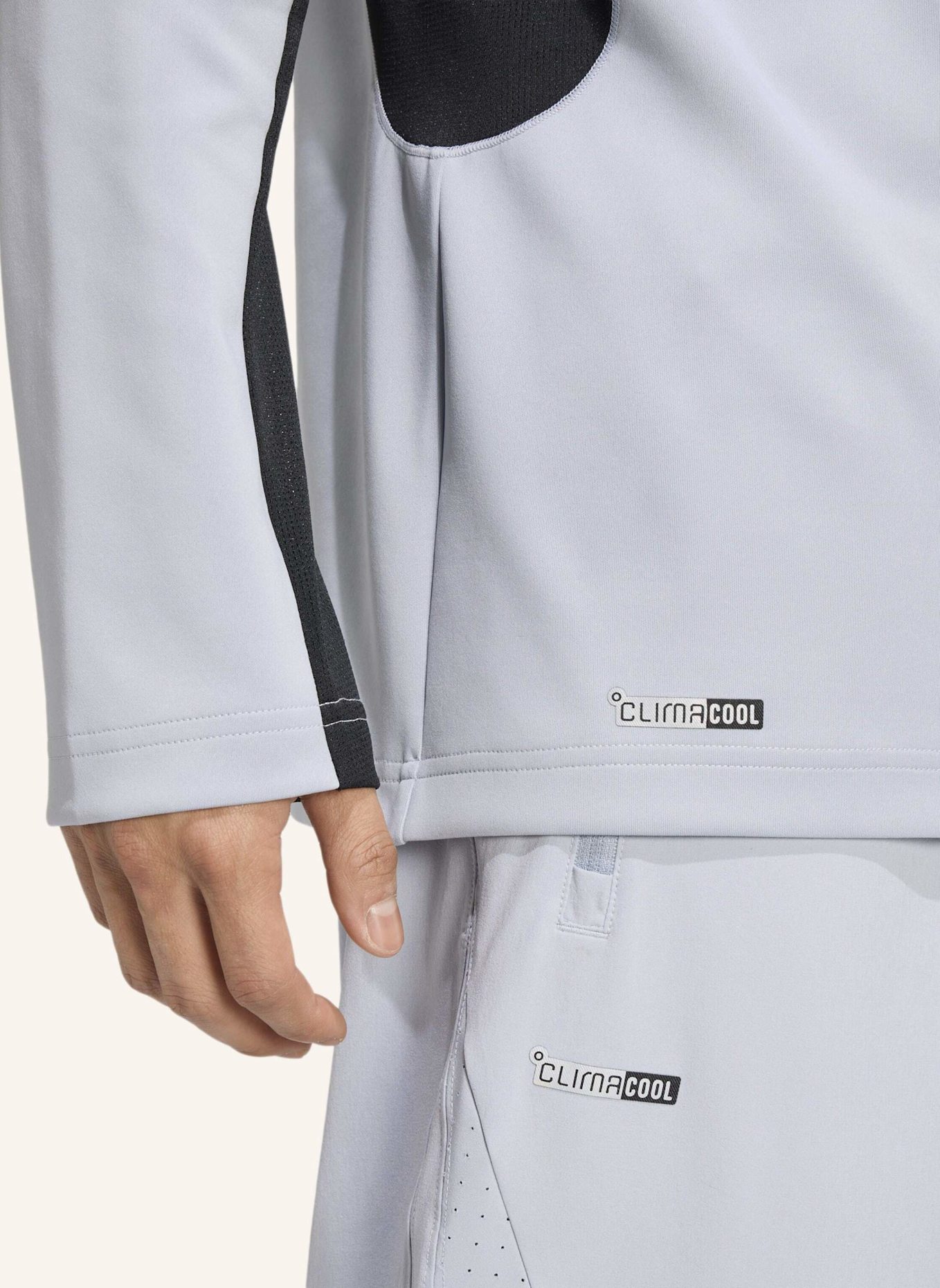 adidas Midlayer TECH APPAREL: GRAU