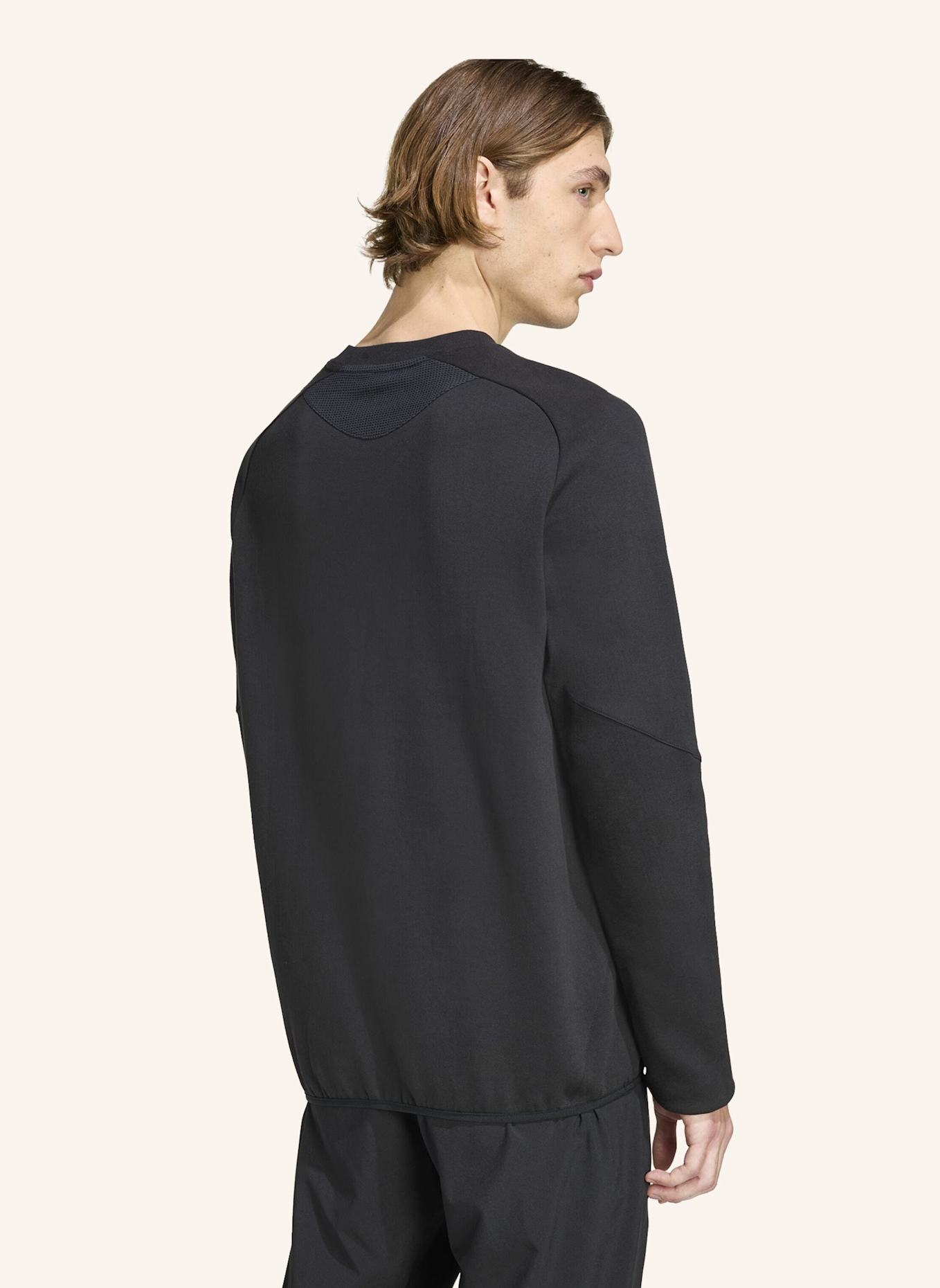 adidas DEUTSCHLAND TIRO TRAVEL CREW SWEATSHIRT.: SCHWARZ