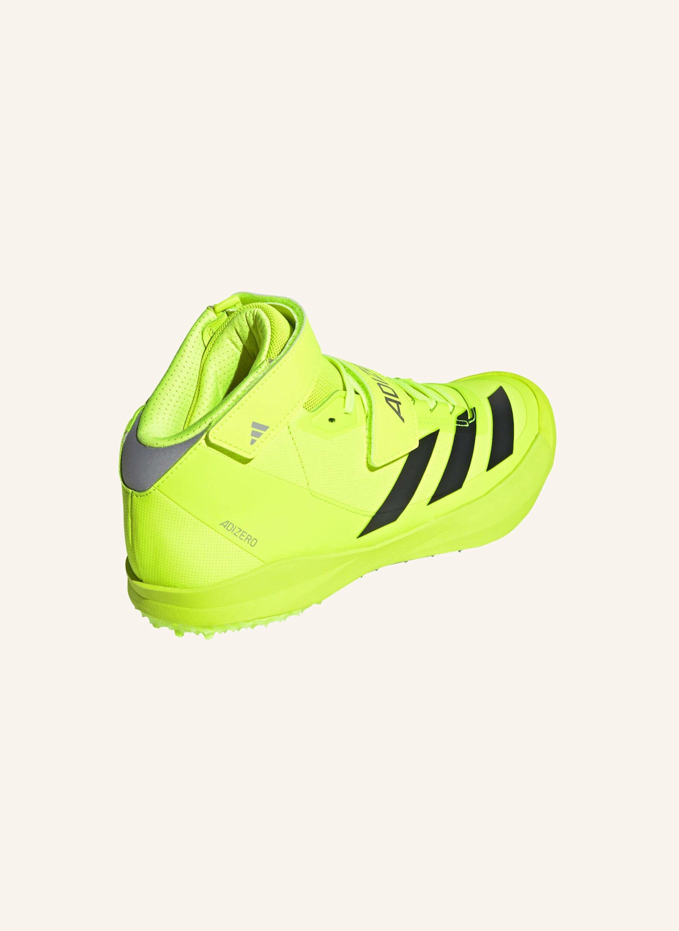 adidas ADIZERO RUNNING SPEERWURFSCHUH: SCHWARZ/ SILBER