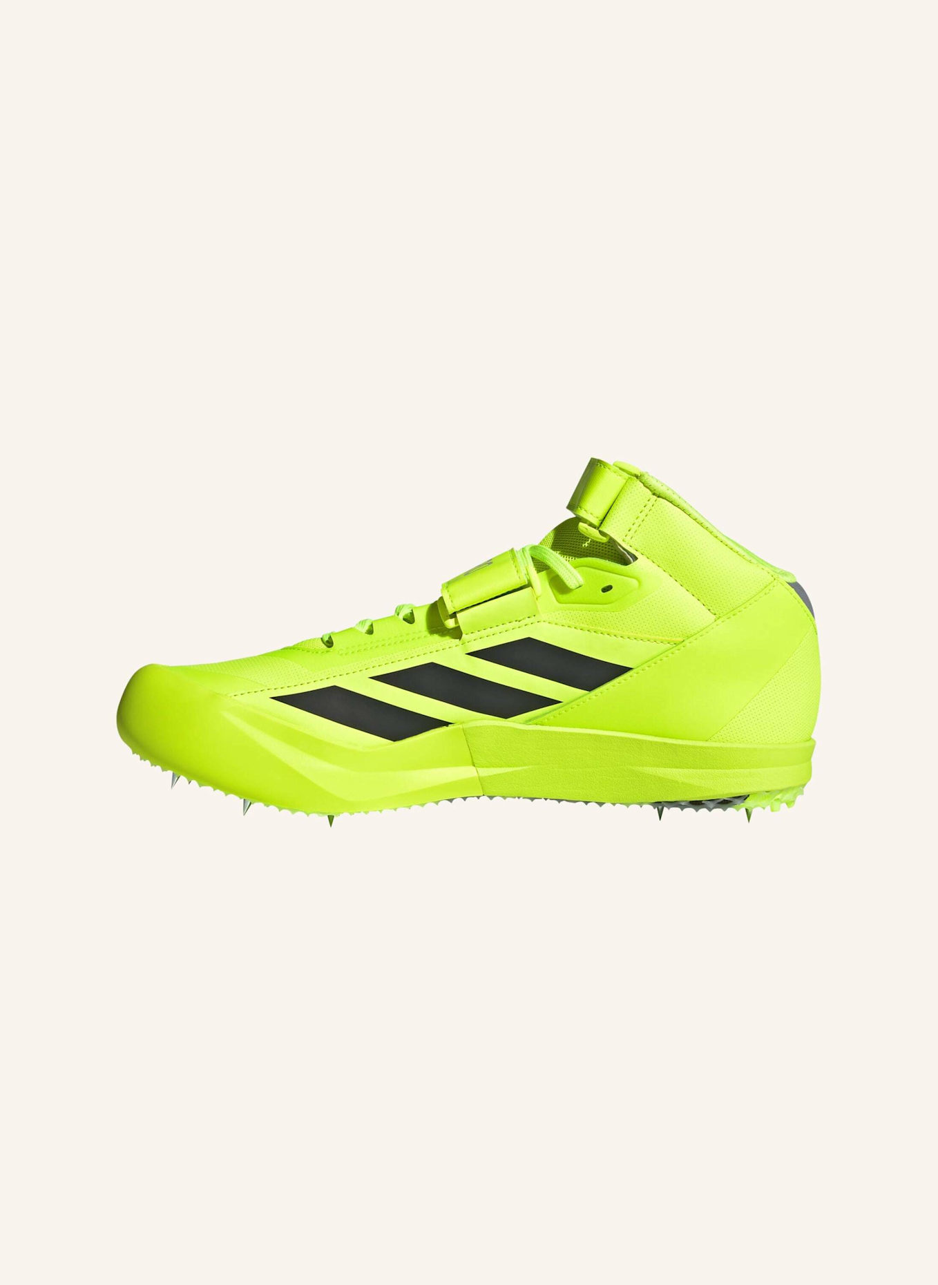 adidas ADIZERO RUNNING SPEERWURFSCHUH: SCHWARZ/ SILBER