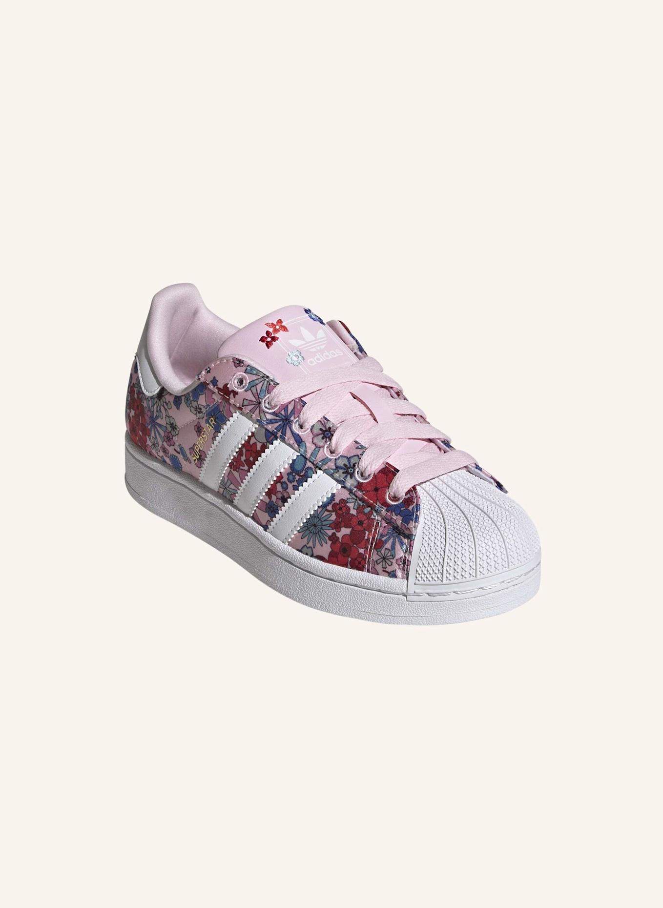 adidas Originals ADIDAS LIBERTY LONDON SUPERSTAR II SCHUH: ROSA/ WEISS