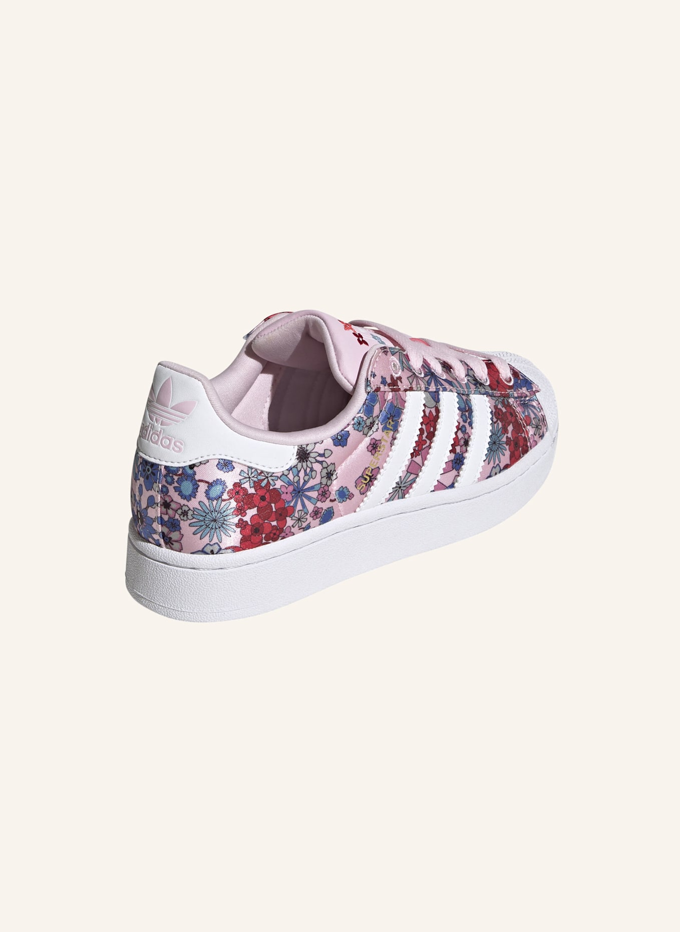 adidas Originals ADIDAS LIBERTY LONDON SUPERSTAR II SCHUH: ROSA/ WEISS