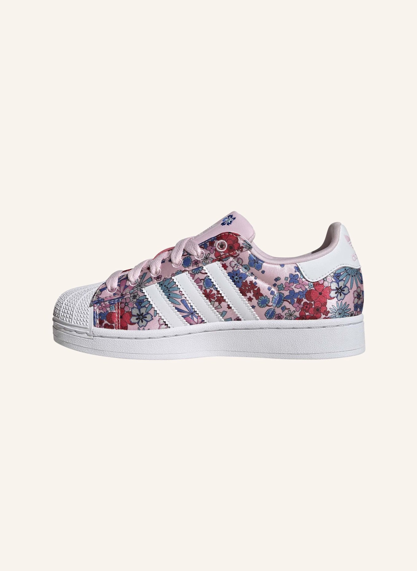adidas Originals ADIDAS LIBERTY LONDON SUPERSTAR II SCHUH: ROSA/ WEISS