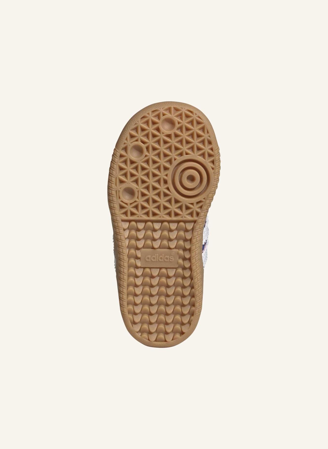 adidas Originals ADIDAS LIBERTY LONDON SAMBA OG COMFORT CLOSURE ELASTIC LACE SHUH: WEISS/ BEIGE